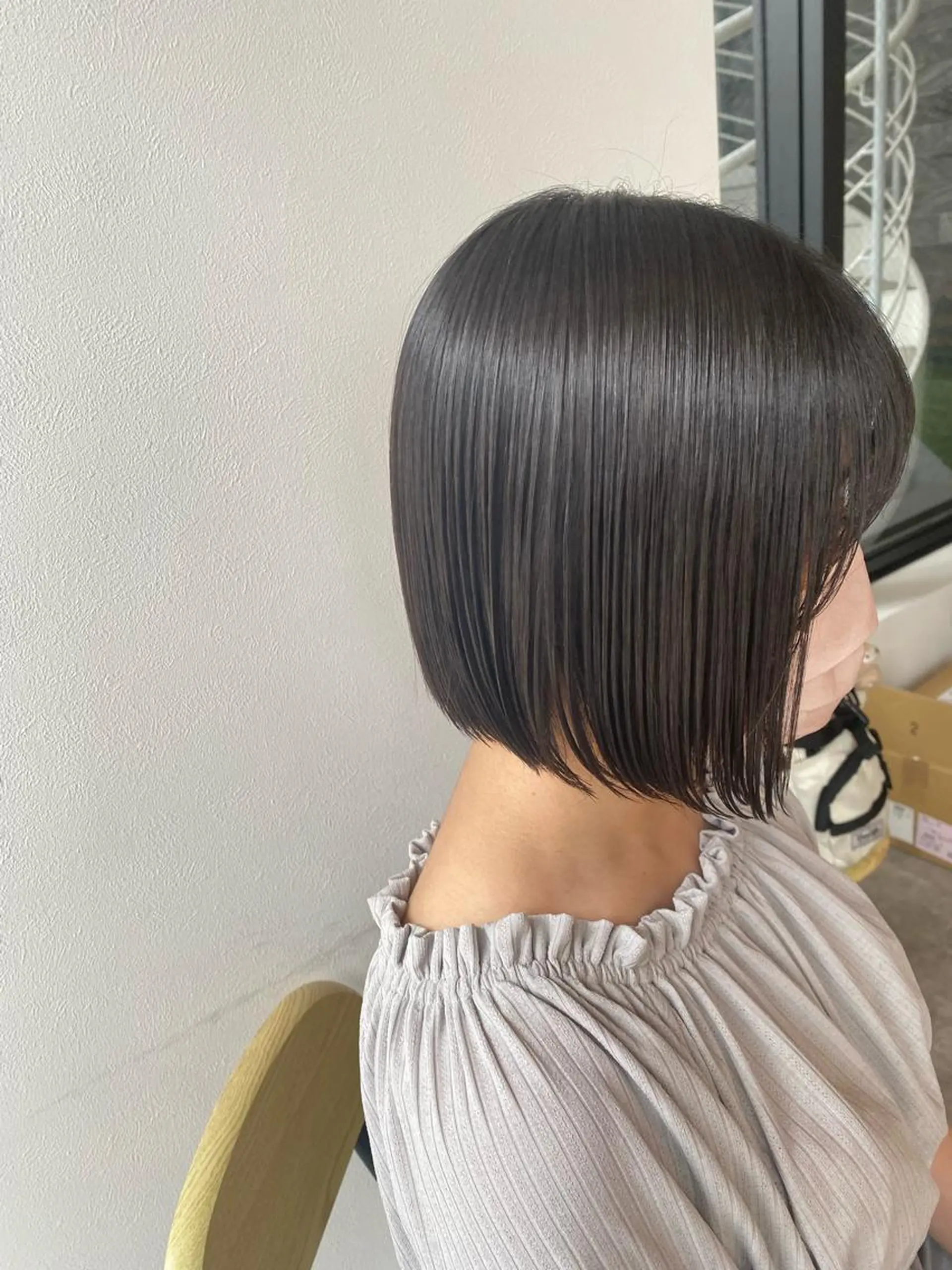 ショート 前下がりボブ ボブ カット オスズ 🎀´-のヘアスタイル