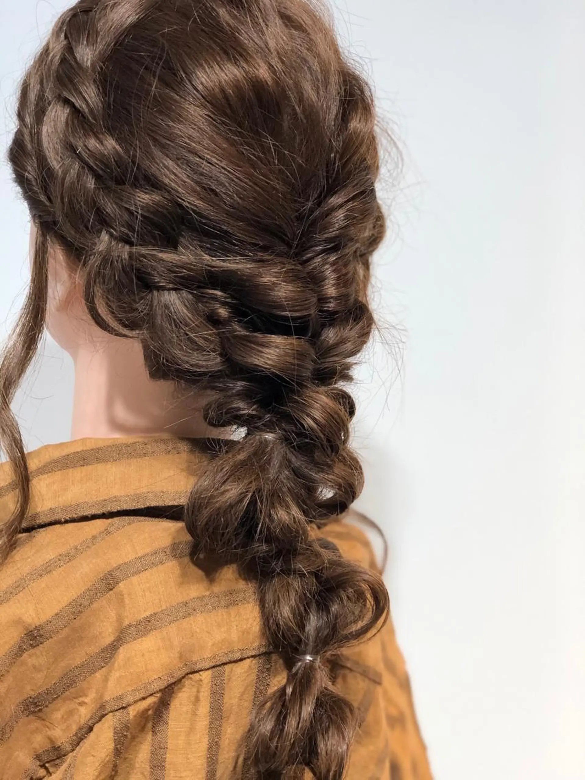 ロング カラー ヘアアレンジ 辻堂メンズ特化 YU-YAのヘアスタイル