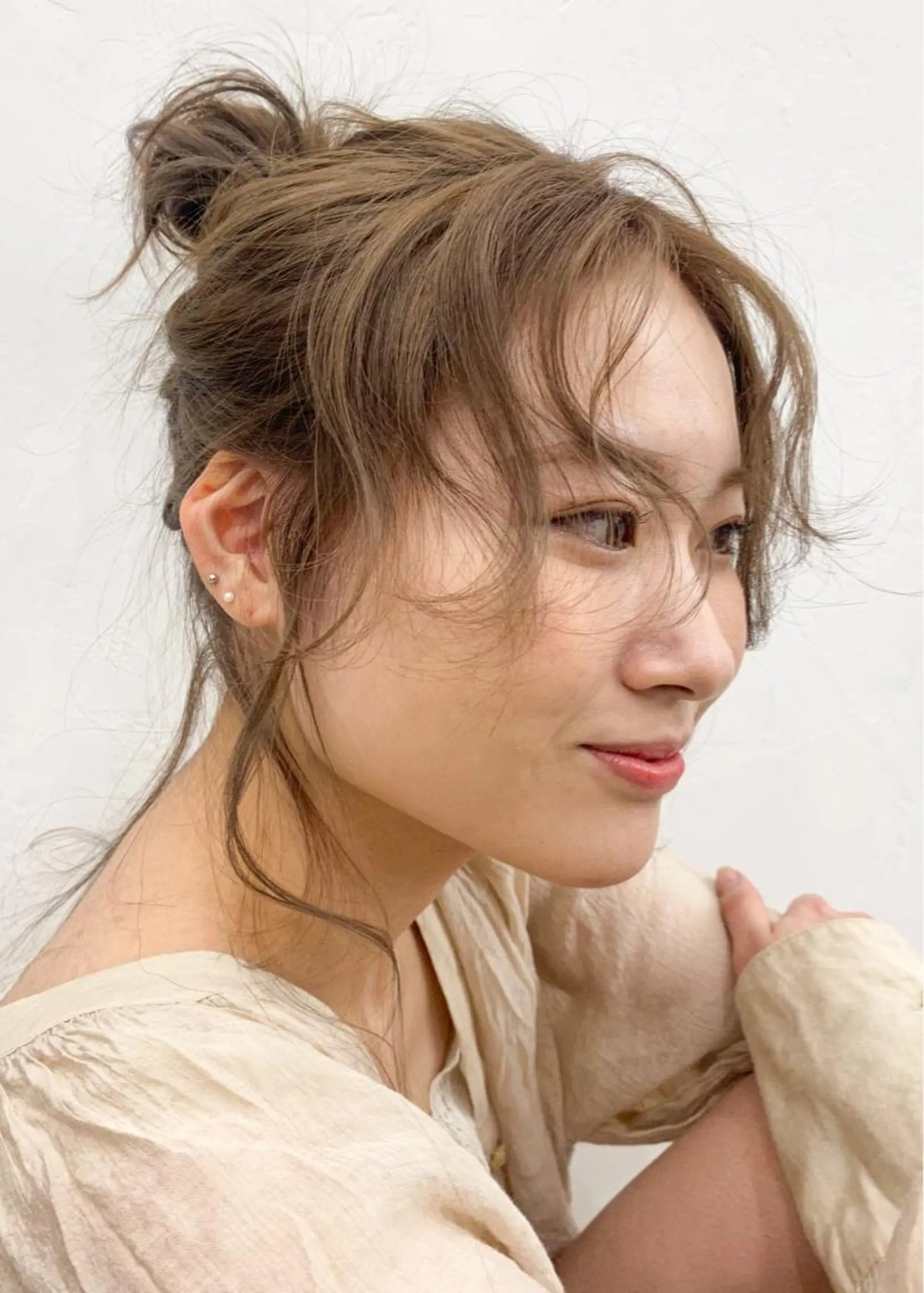 カラー ヘアアレンジ カット ヘアカラー トリートメント anli所属・tomomi /レイヤーカットのヘアスタイル