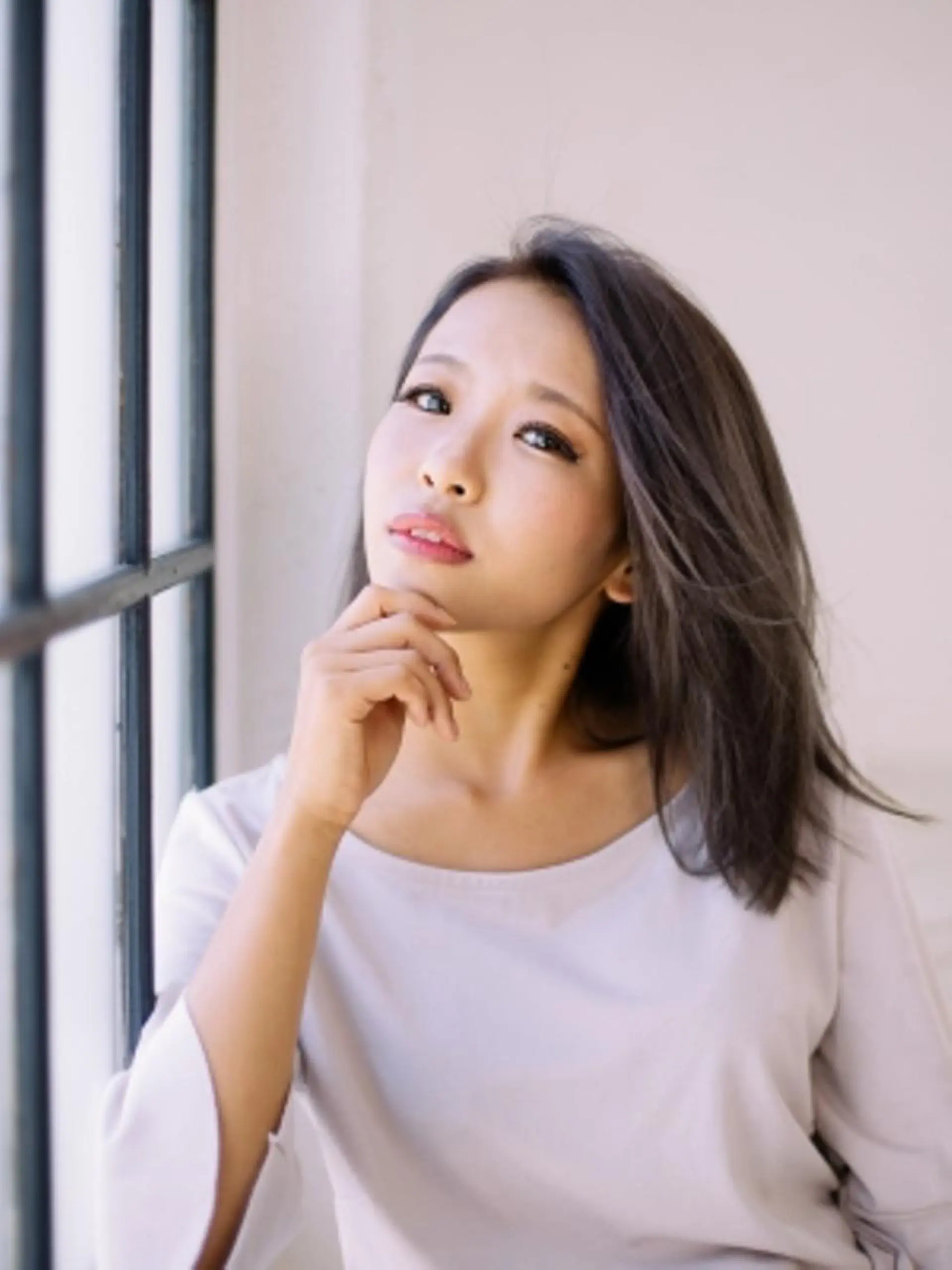 ミディアム カラー パーマ ヘアアレンジ amie 高崎 【アミ】のヘアスタイル