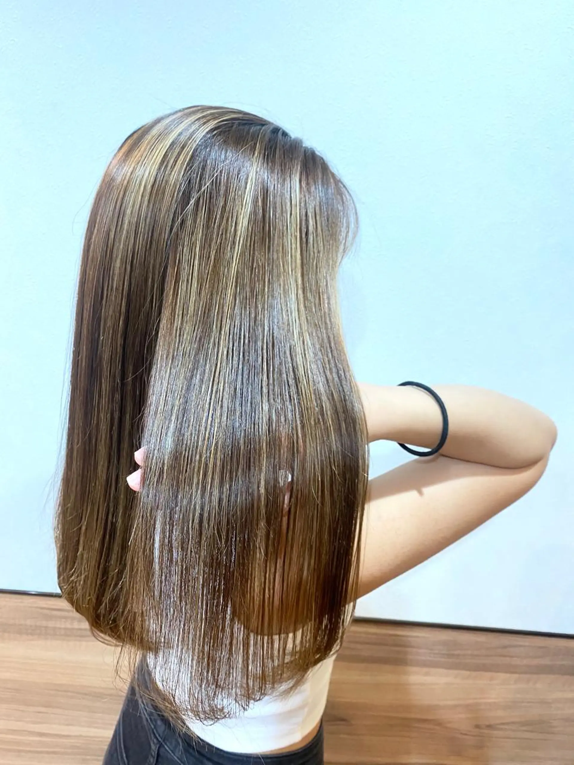 ロング パーマ Annon プライベートサロンのヘアスタイル