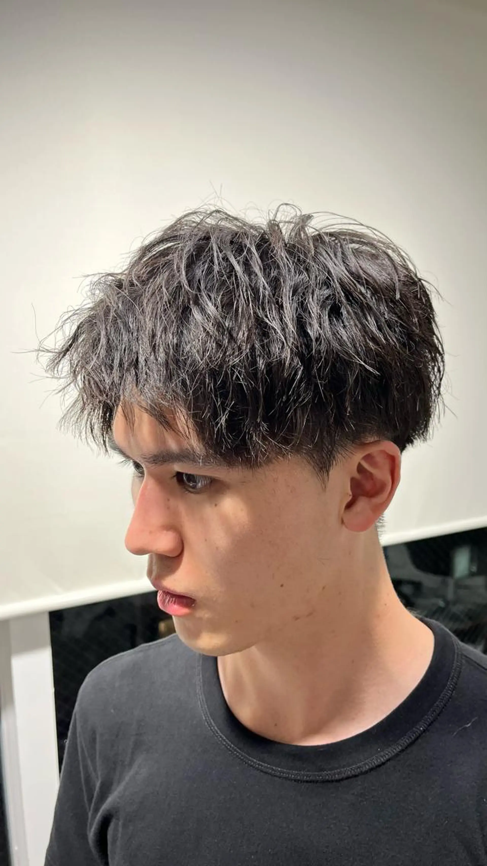 ショート パーマ メンズ 🏆メンズヘア特化 🥇代表りんぺーのヘアスタイル