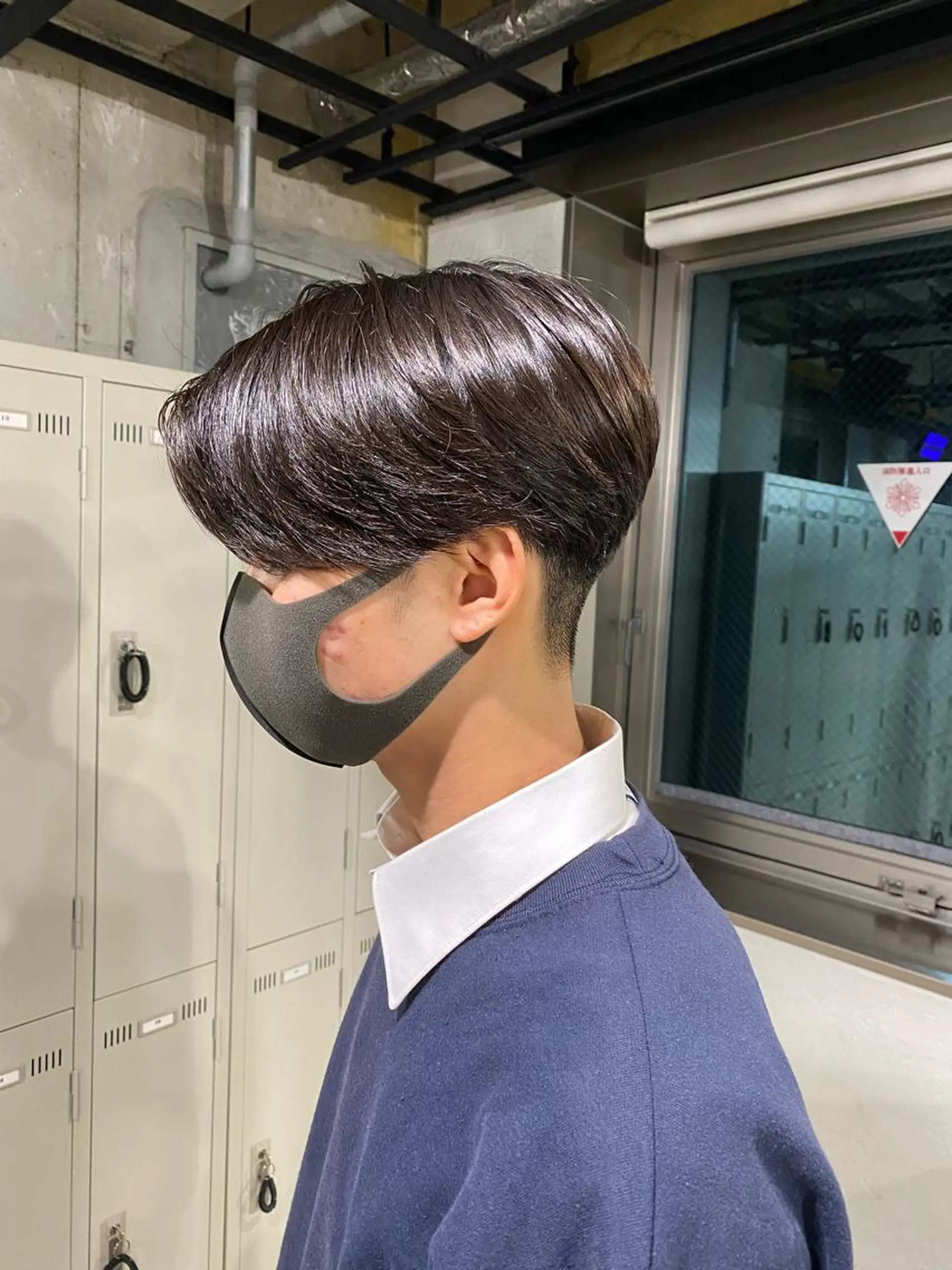 ショート パーマ メンズ 🟦ニュアンス/メン ズパーマ横浜🟦のヘアスタイル