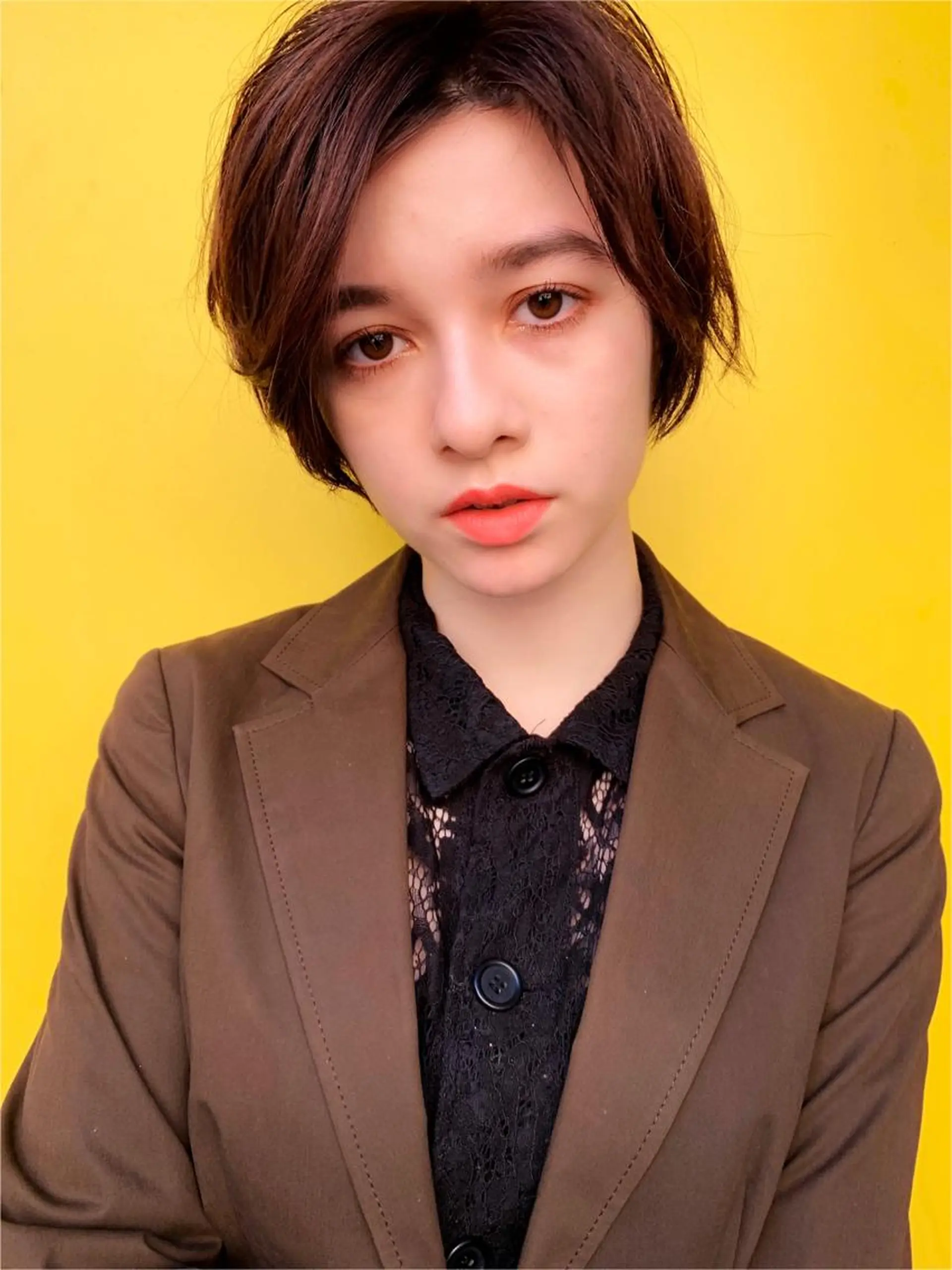 ショート カラー パーマ ハンサムショート ショートヘア tension 【テンション】のヘアスタイル