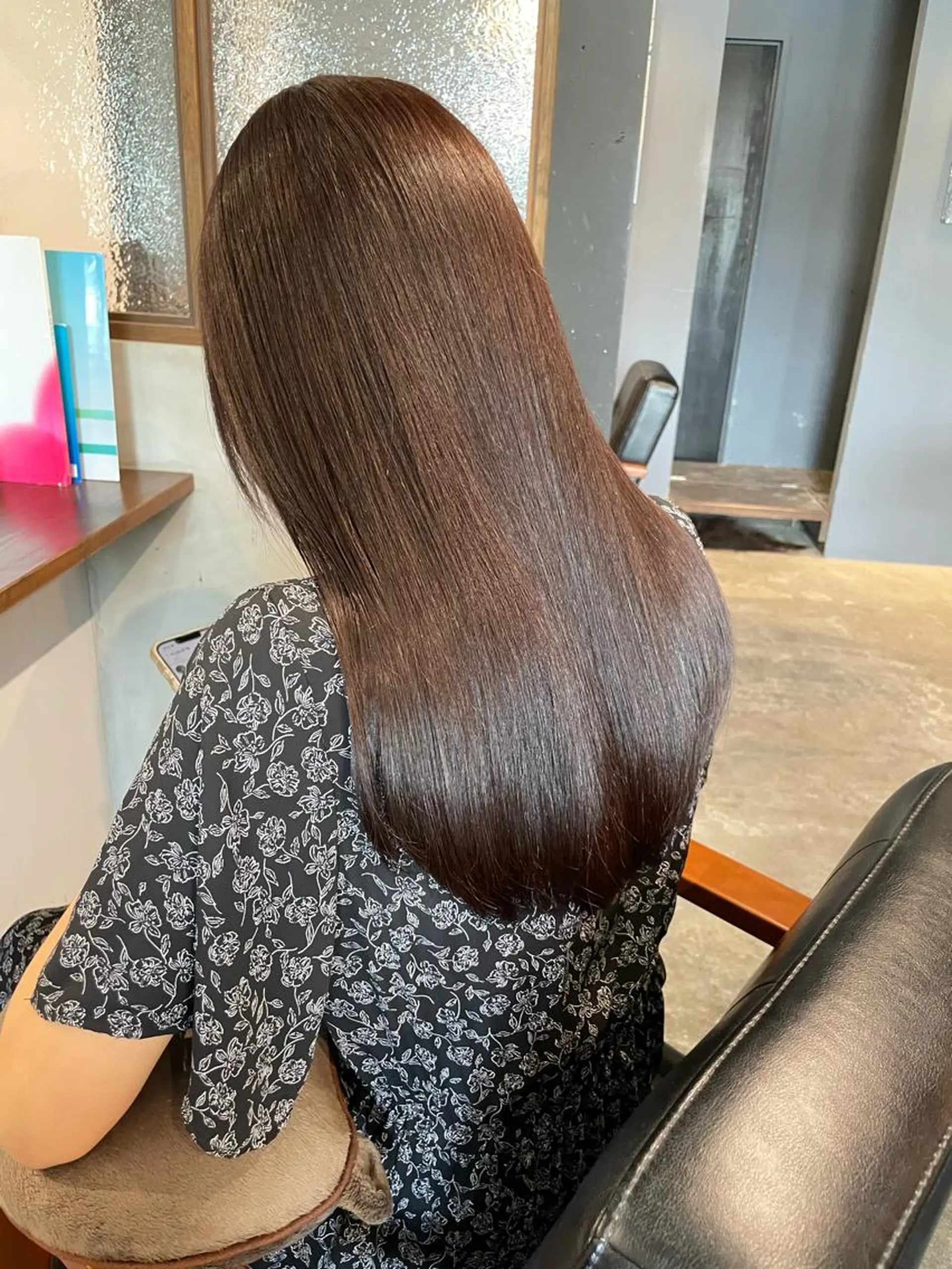 カラー ヘアカラー 木村 朱里のヘアスタイル