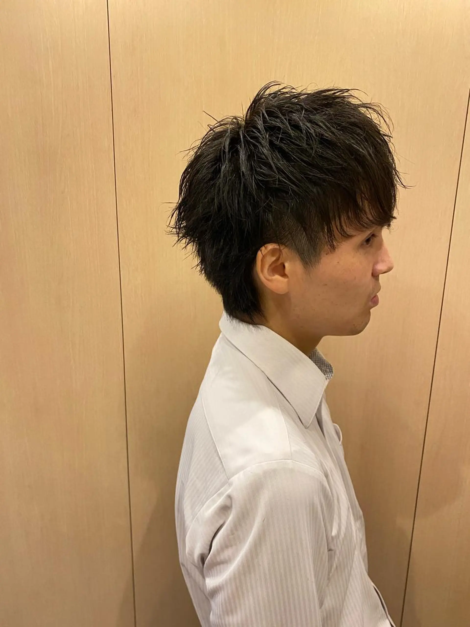 ミディアム 齋藤 大晟のヘアスタイル