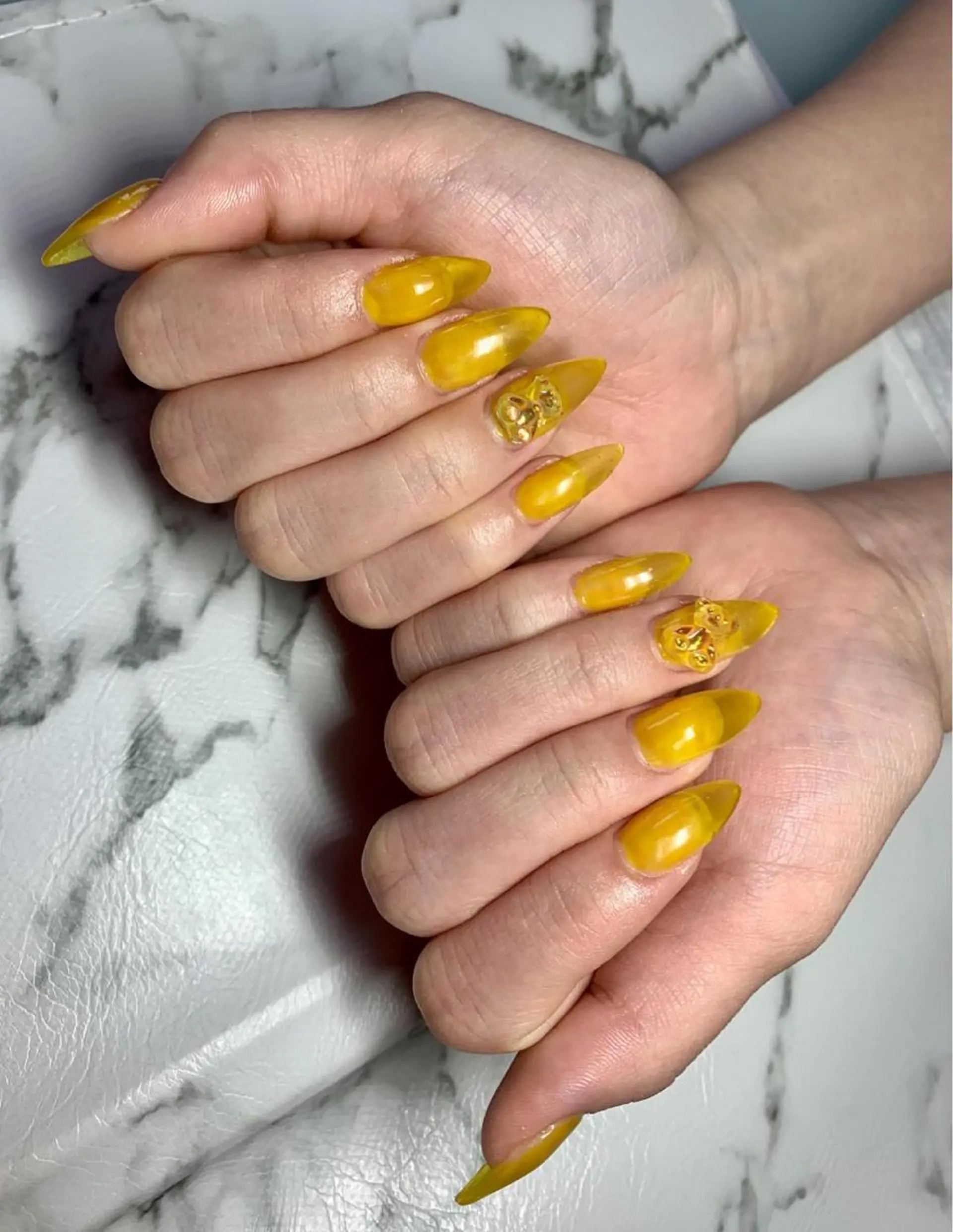 ネイル アニマル柄 アートネイル クリアネイル マットネイル ニュアンスネイル ハンドネイル x.1.0.nail ♡Cのネイルデザイン