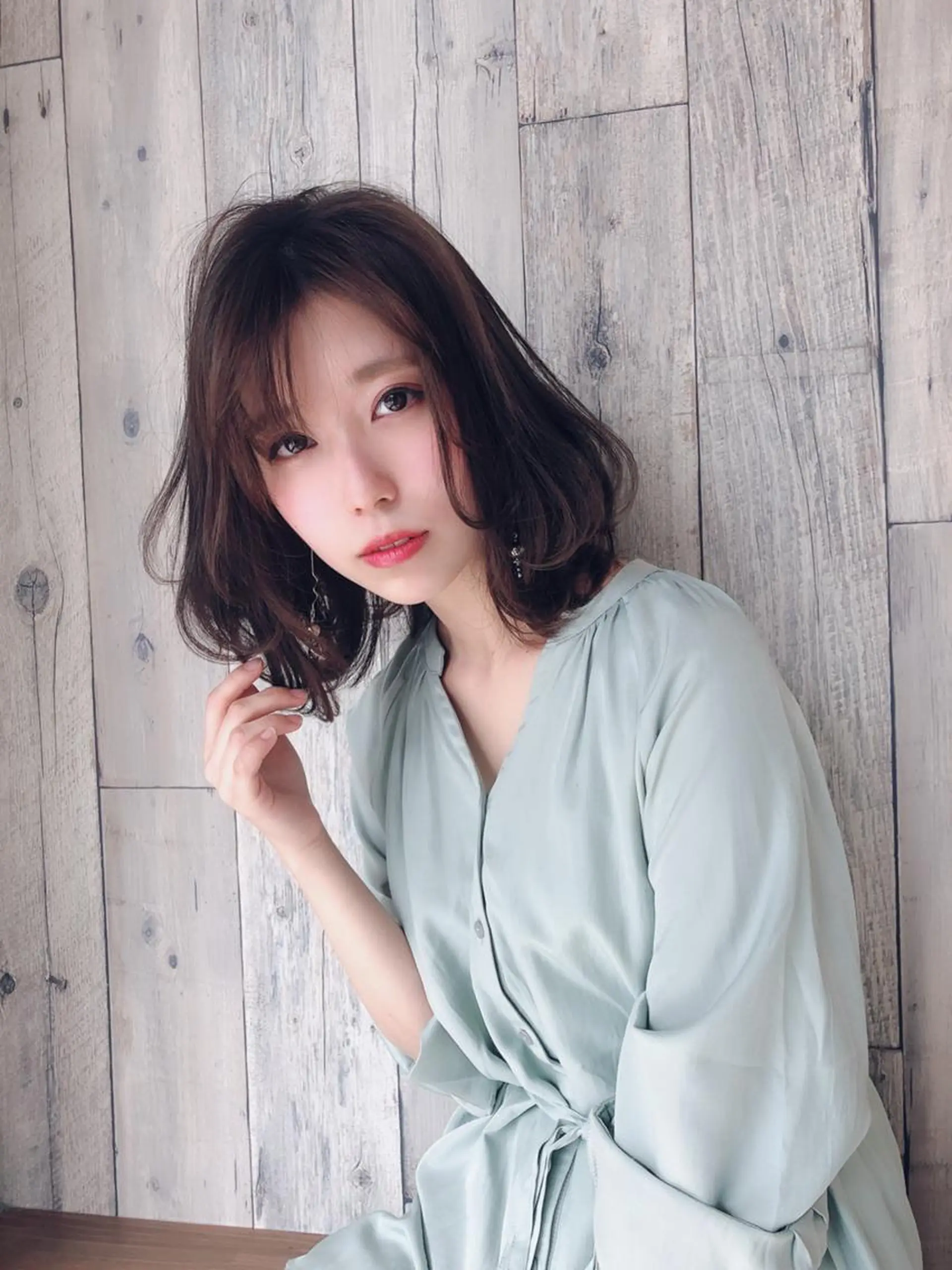 カット 縮毛矯正 トリートメント 古川 遥のヘアスタイル