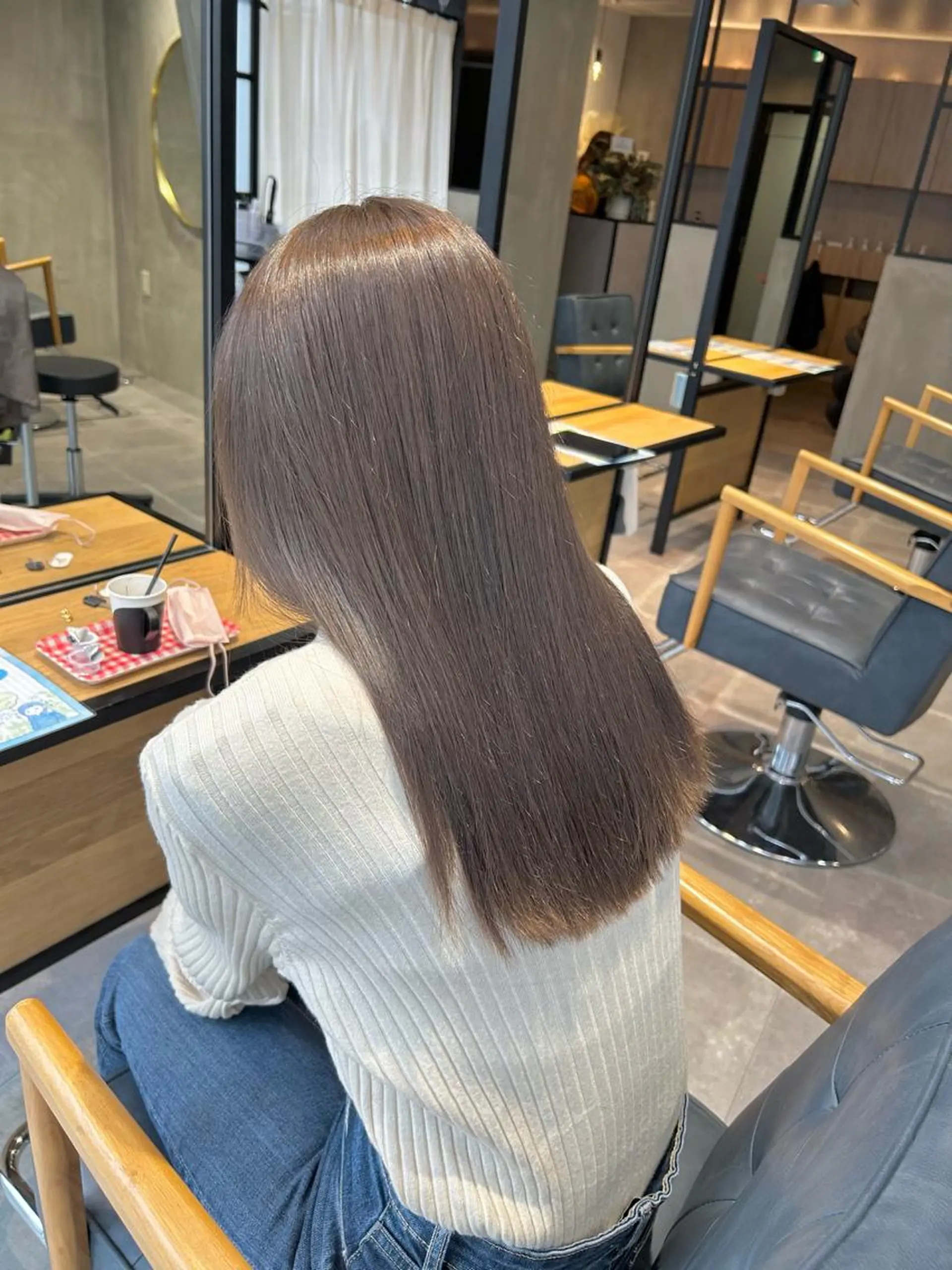 ロング トリートメント カット ヘアカラー トリートメント ☆髪質改善特化☆ newi梅田　コウキのヘアスタイル