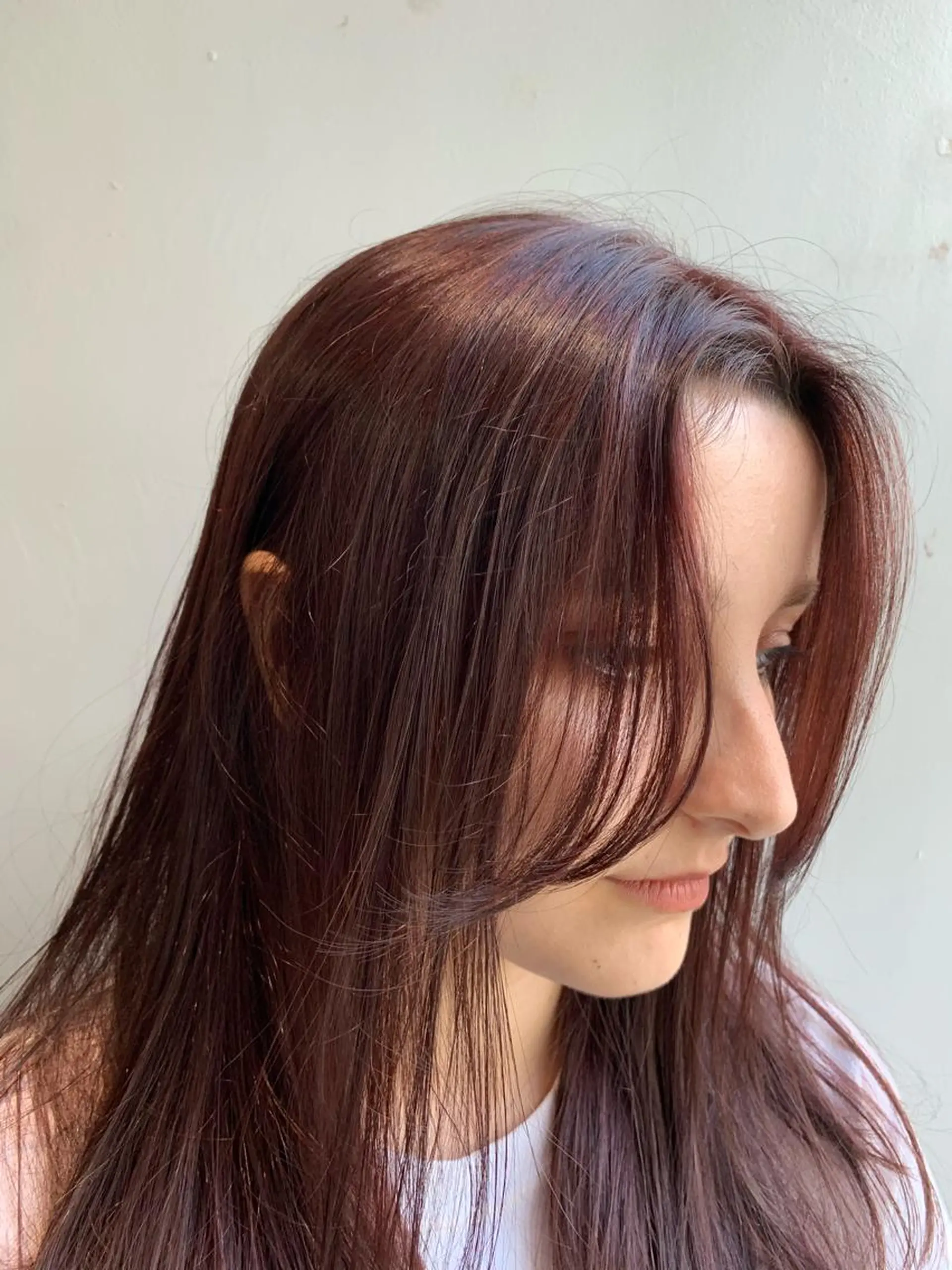 セミロング カラー カット ヘアカラー トリートメント ヘアセット 🍃柔らかヘアー田中 瑞希🍃のヘアスタイル