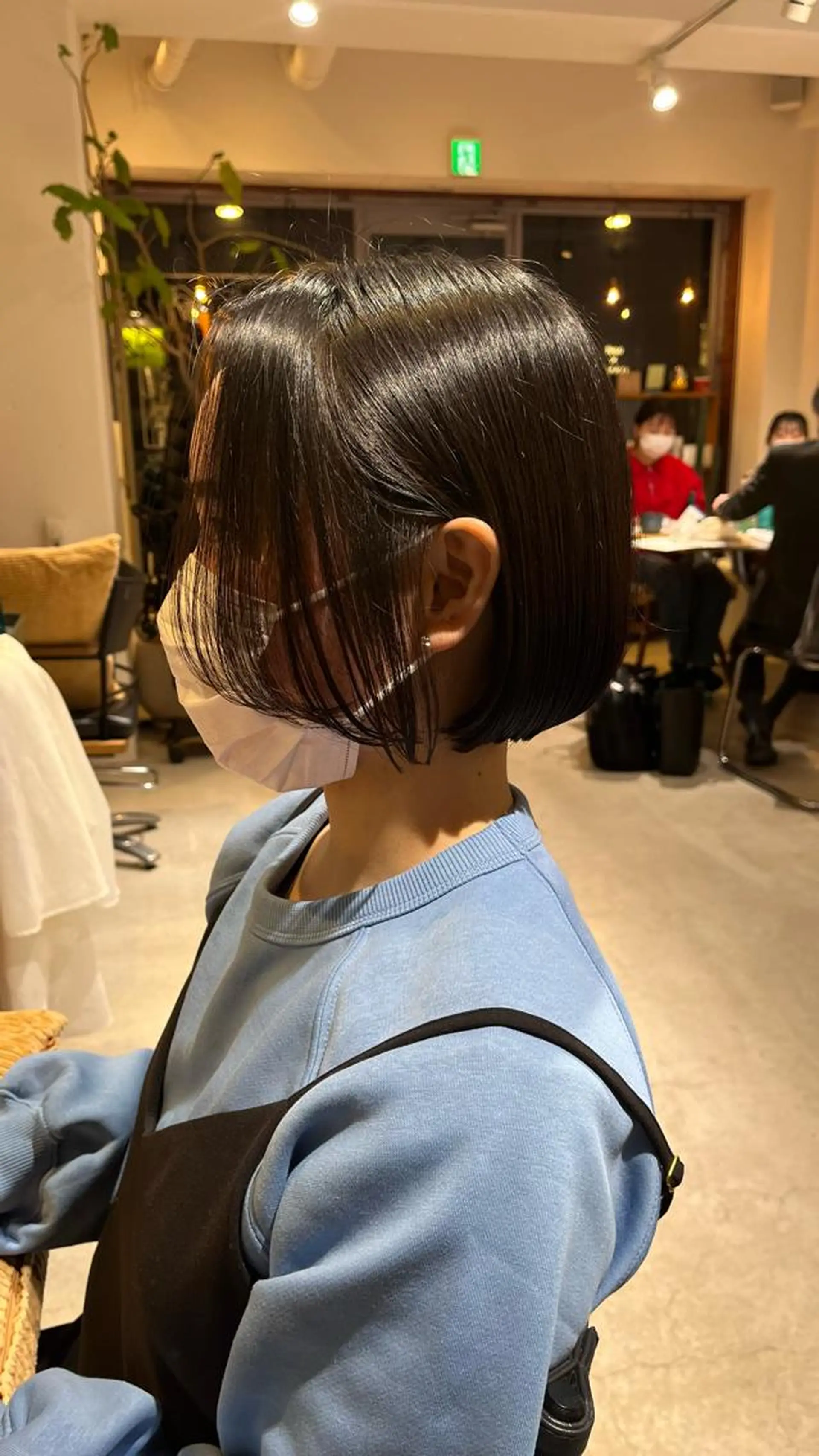 ショート 田中 鈴乃のヘアスタイル