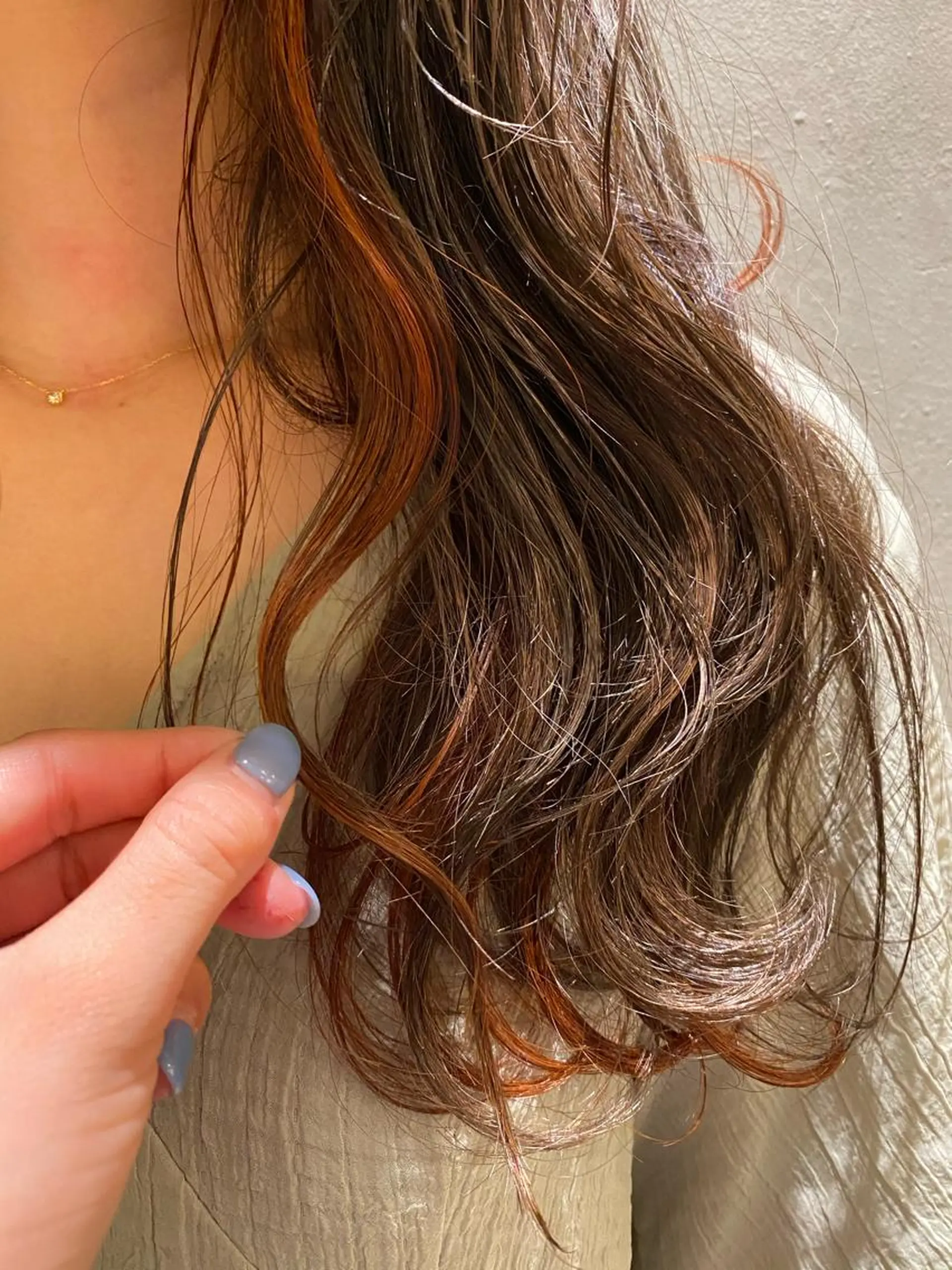 ロング カラー 五十嵐ゆり 美髪カラー　武蔵小杉のヘアスタイル