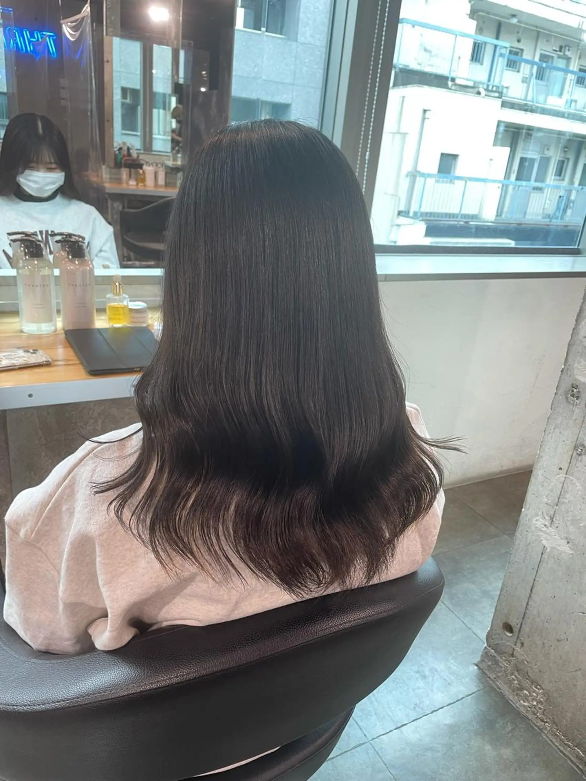 ロング カラー ヘアカラー ヘッドスパ ヘアセット ベージュカラー💖 やすひろのヘアスタイル