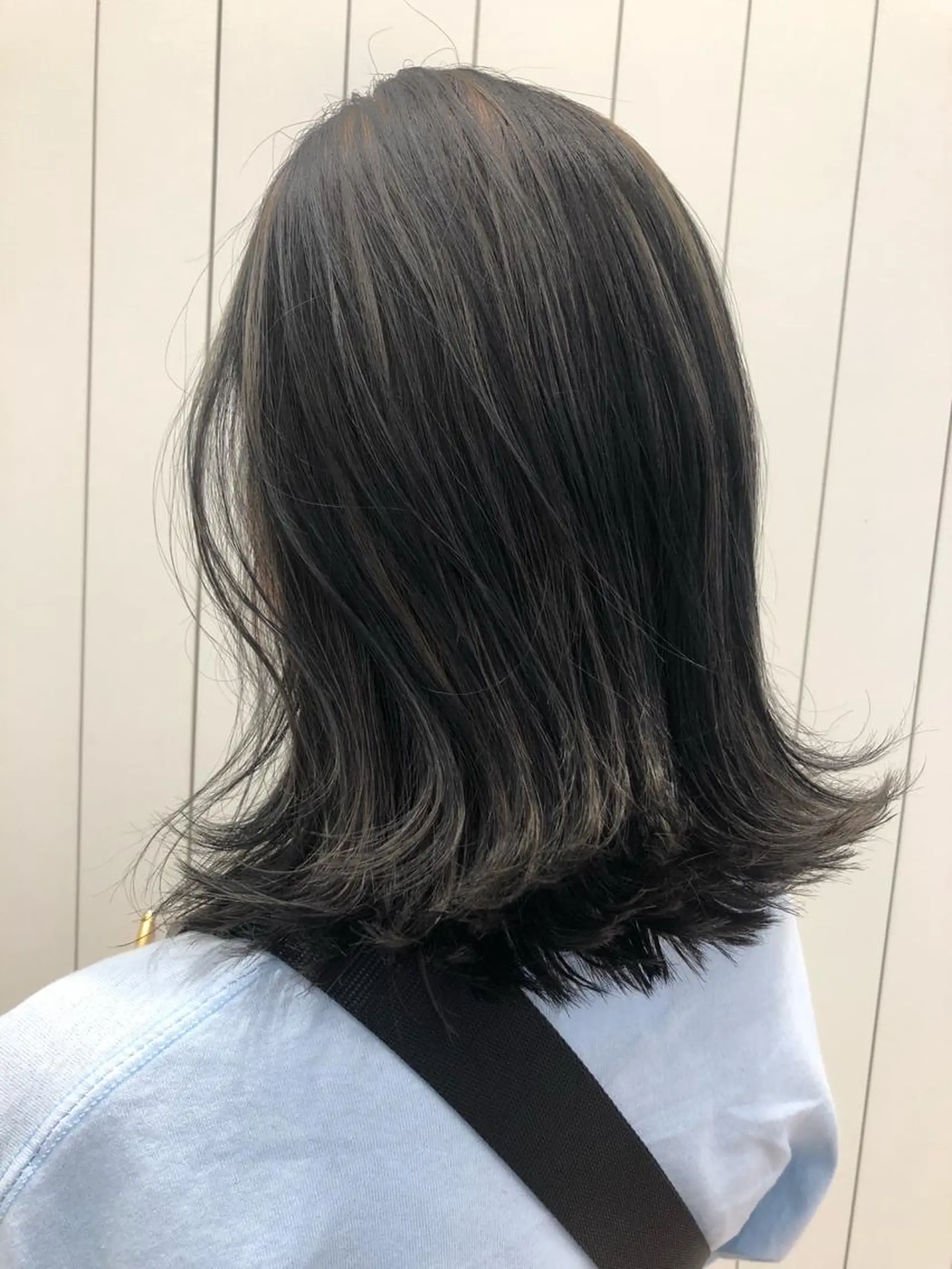 ミディアム カラー KANAMI日暮里 韓国ヘア・メイクのヘアスタイル