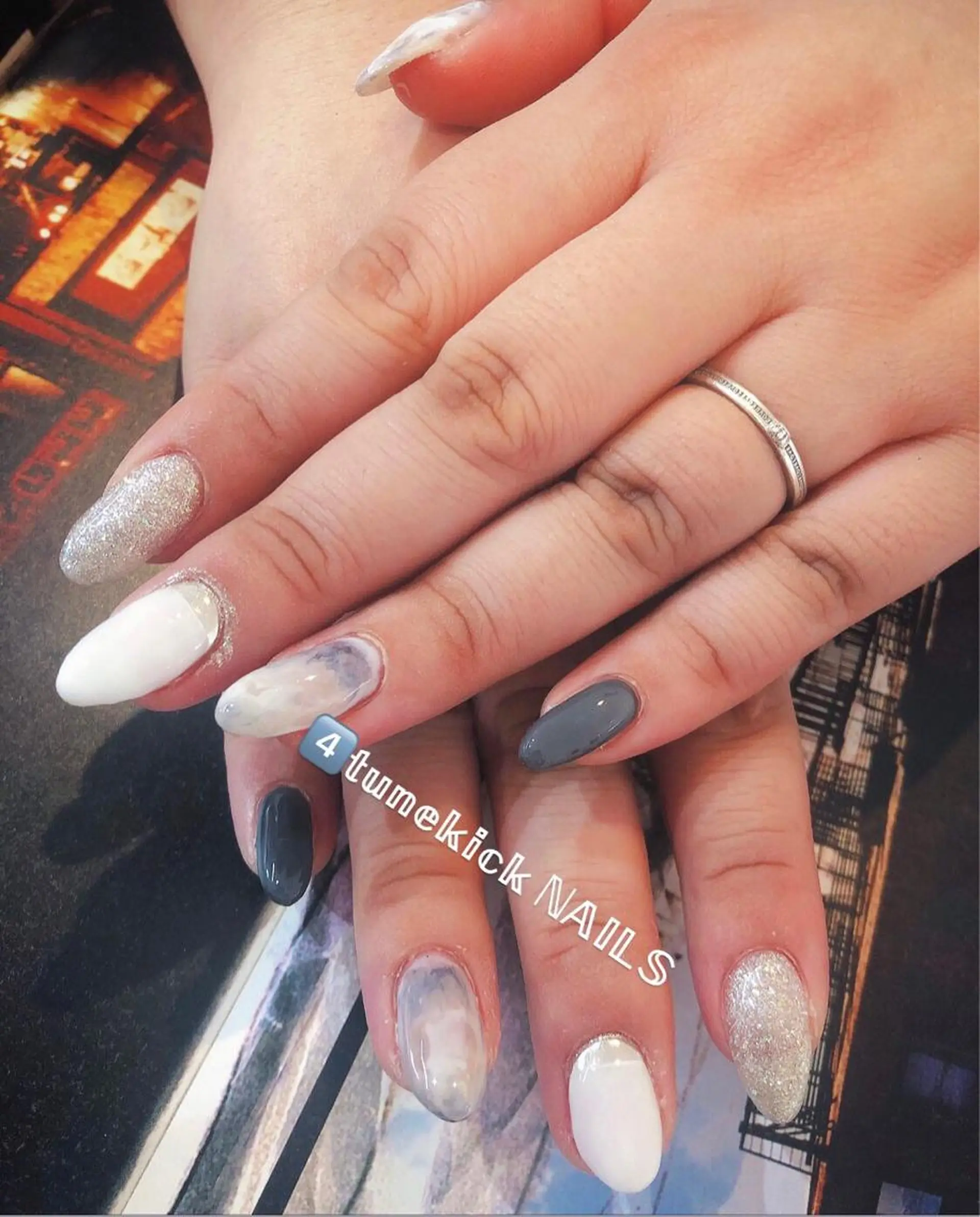 ネイル ニュアンスネイル 4tunekick NAILS(フォーチュンキックネイルズ)所属・光森 淳子のネイルデザイン