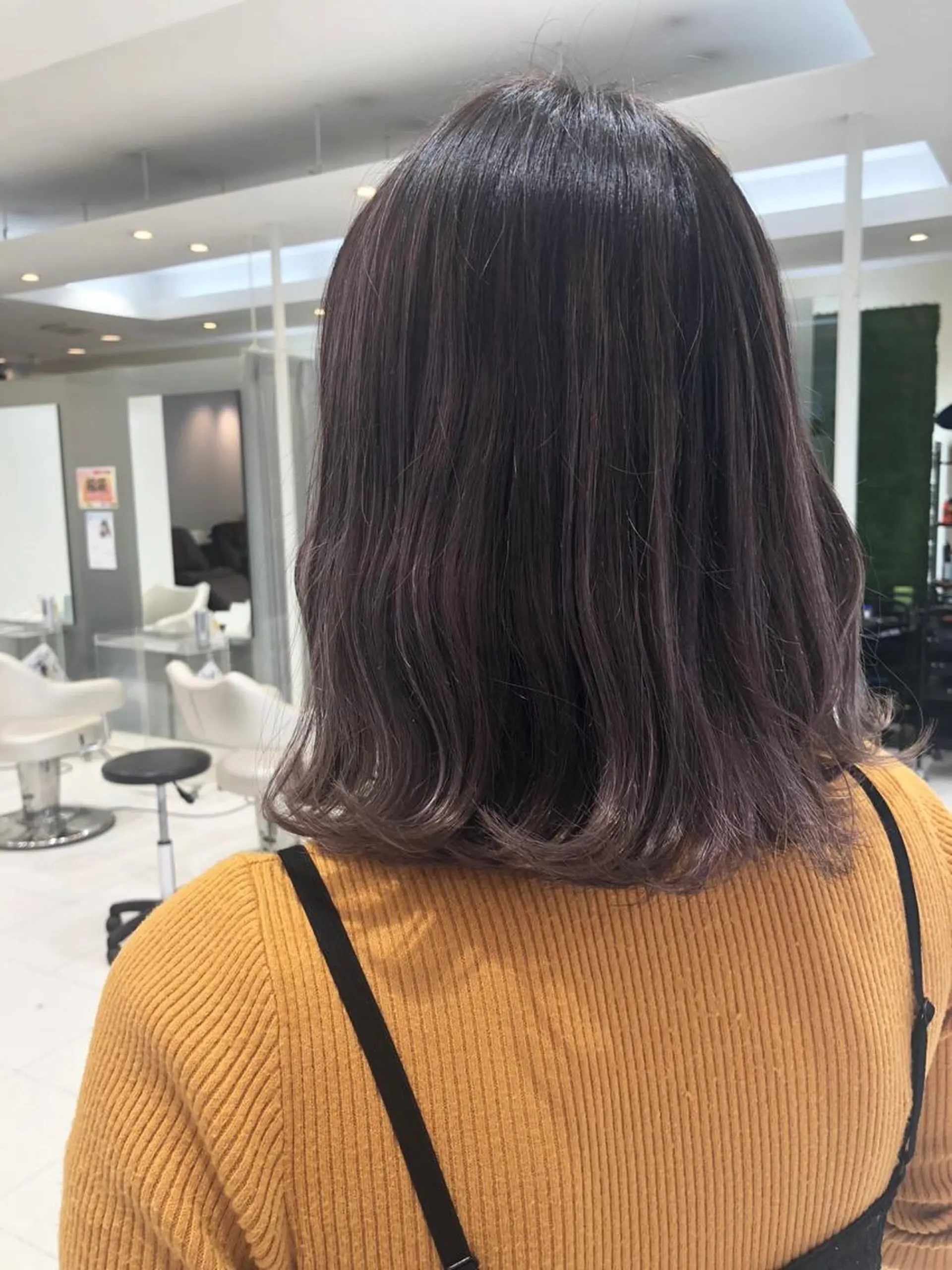 ミディアム カラー MODE K's松原 YUMIのヘアスタイル