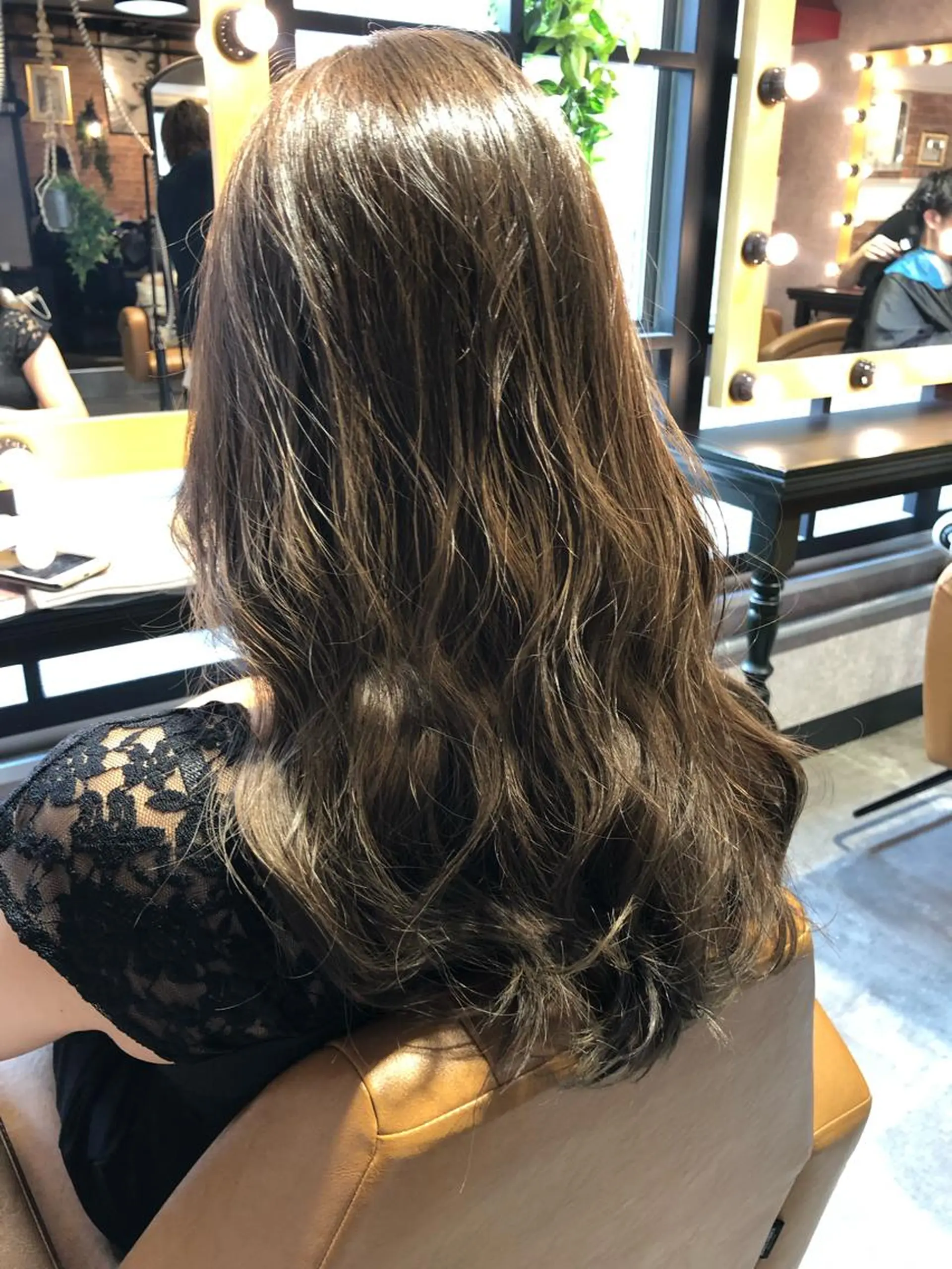 セミロング カラー 縮毛矯正/ 髪質改善/浅見拓哉のヘアスタイル