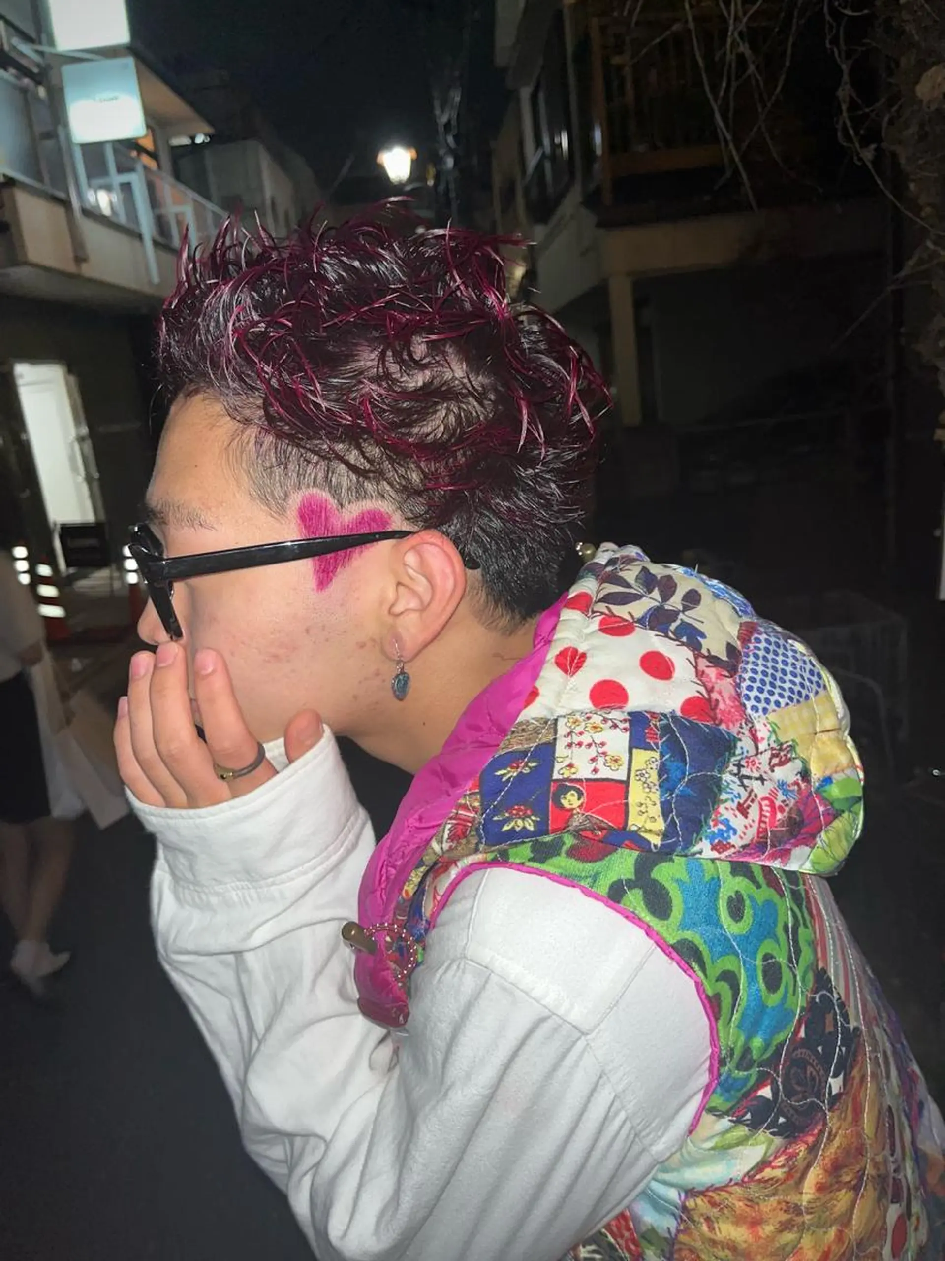 ショート カラー メンズ メンズバレイヤージュ メンズブリーチ メンズハイライト メンズハイトーン メンズインナーカラー KAH所属・Koichi Satoのヘアスタイル