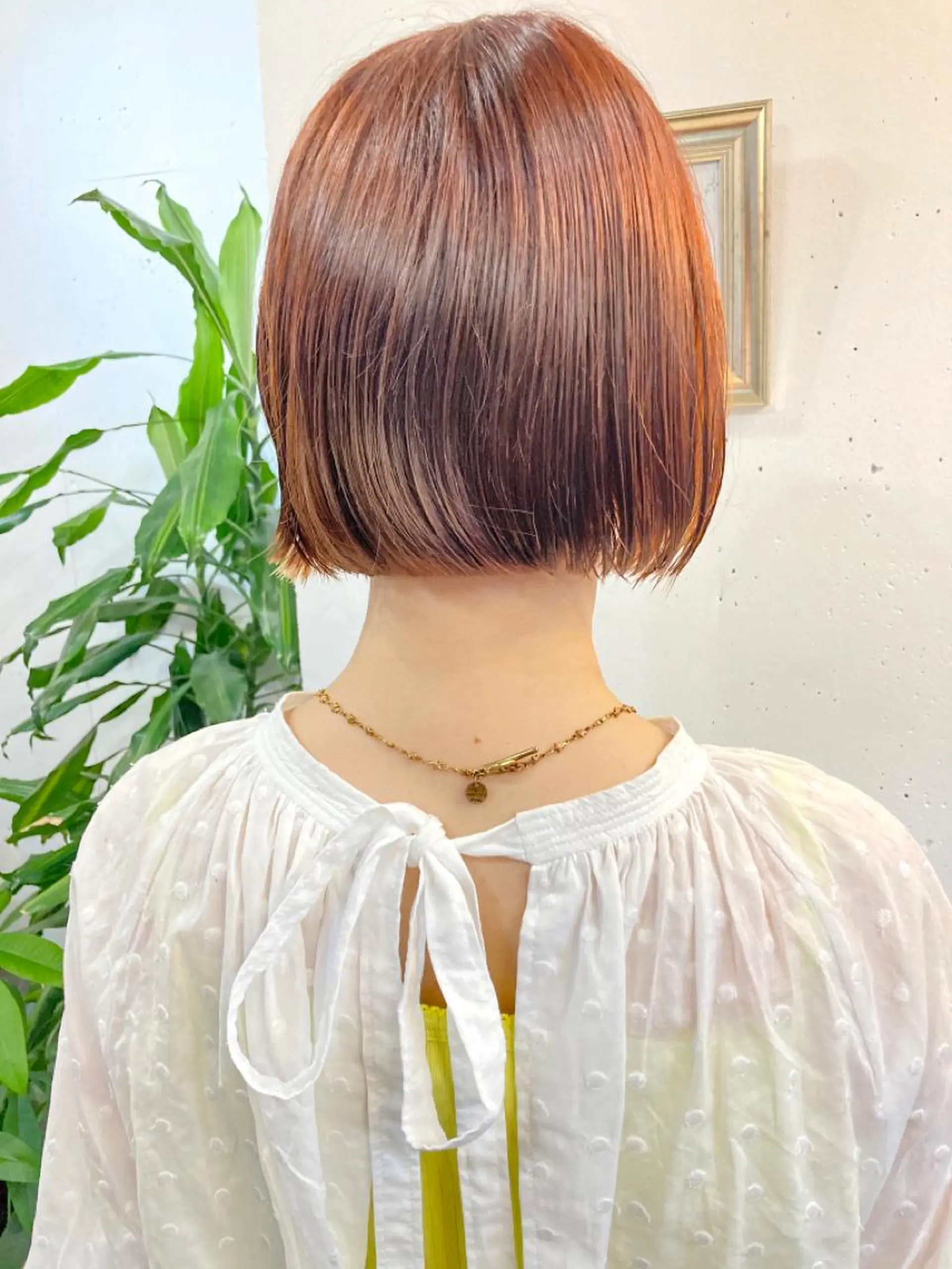 ショート カラー 長井 美佳のヘアスタイル