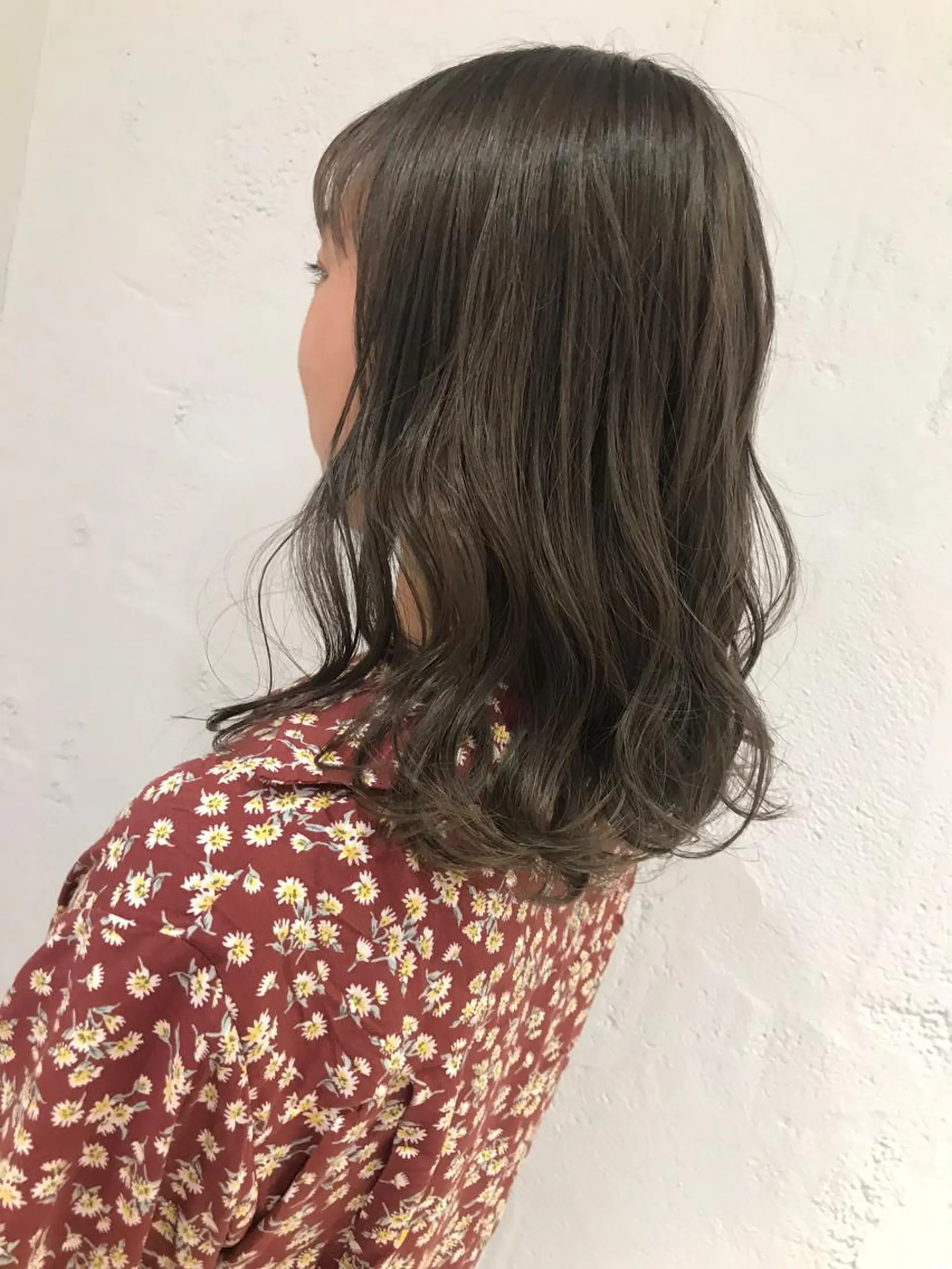 ミディアム 🫧透明感カラー/ ボブ/小笠原汐海🪽のヘアスタイル