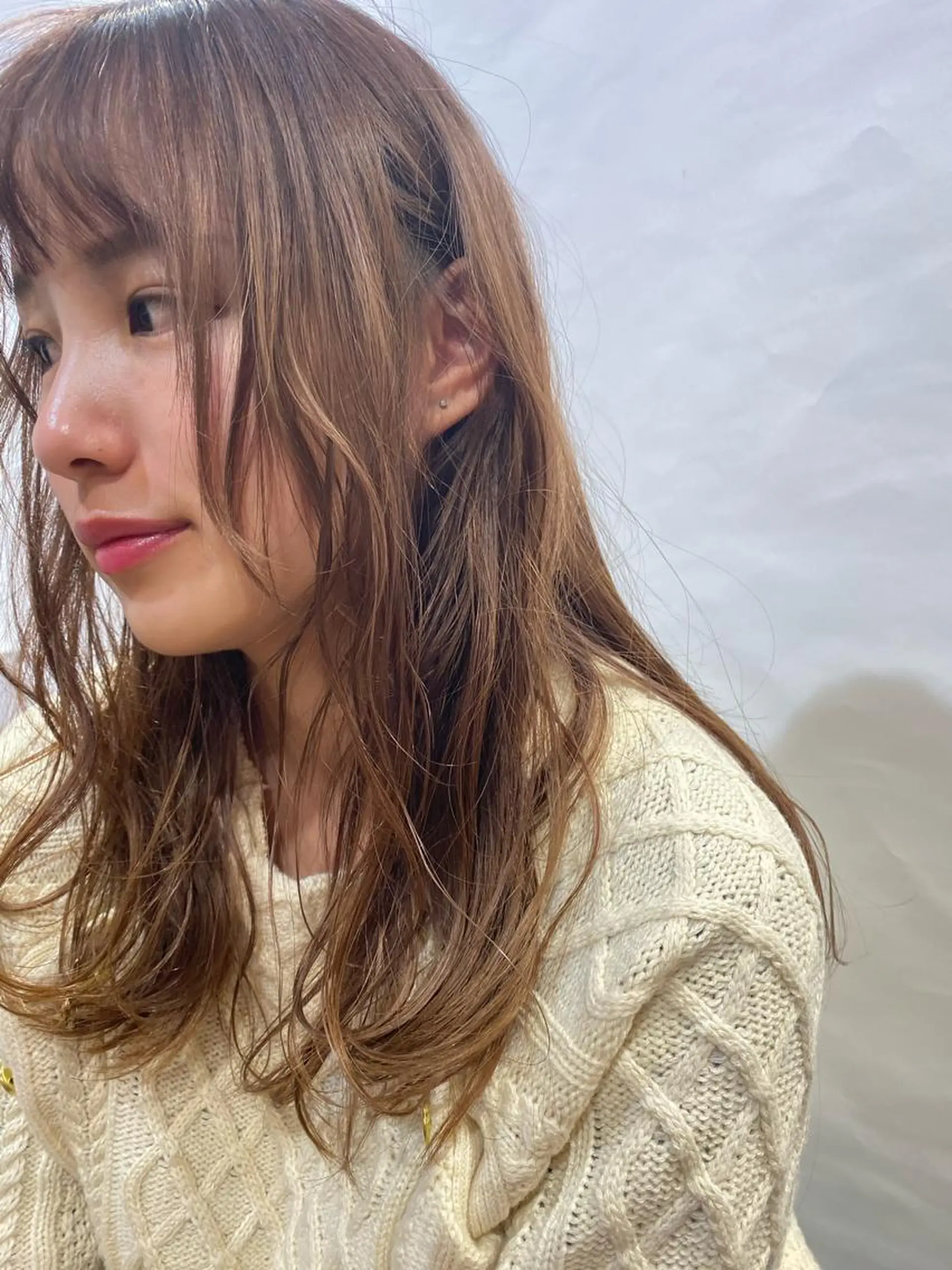 ロング カラー La  SHE's 天王寺店所属・マルヤマ リナのマツエク・マツパデザイン