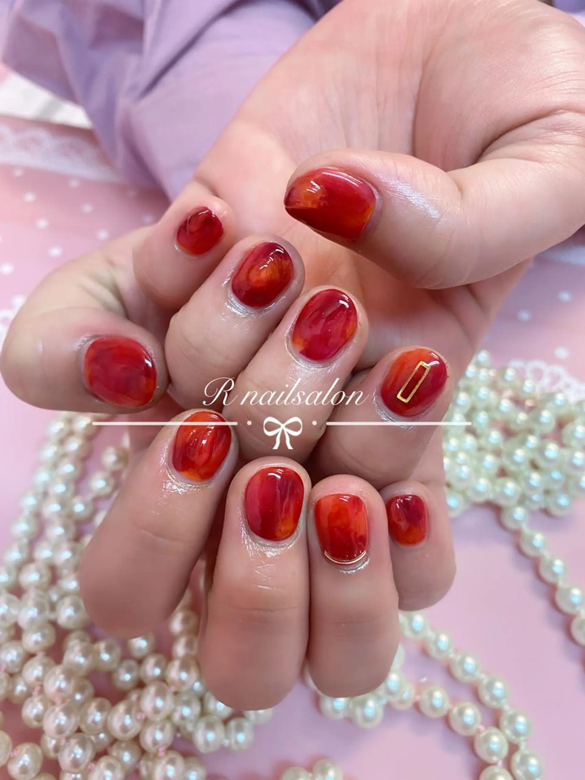 ショート R NAILSALONのネイルデザイン