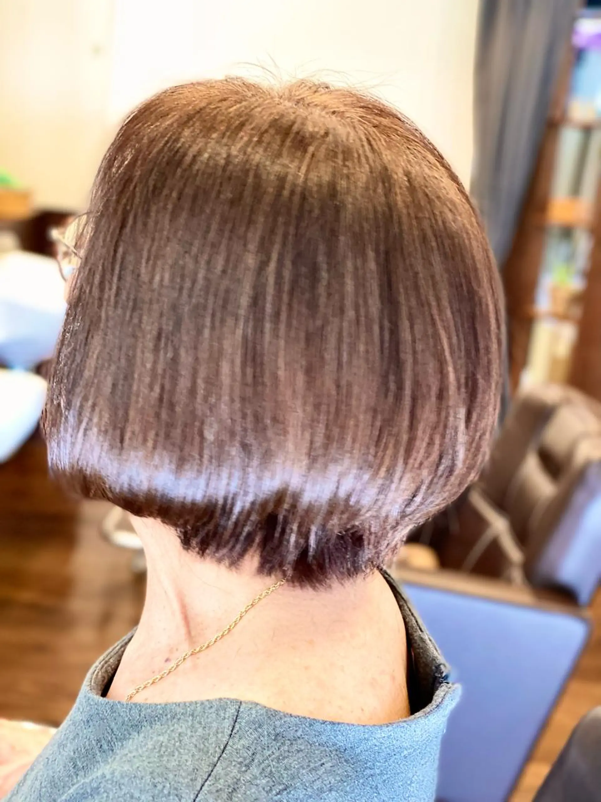 ミディアム カラー ボブ ヘアカラー plants hair salon by GEORGE所属・元住吉プランツヘアー ☘️丸山☘️のヘアスタイル