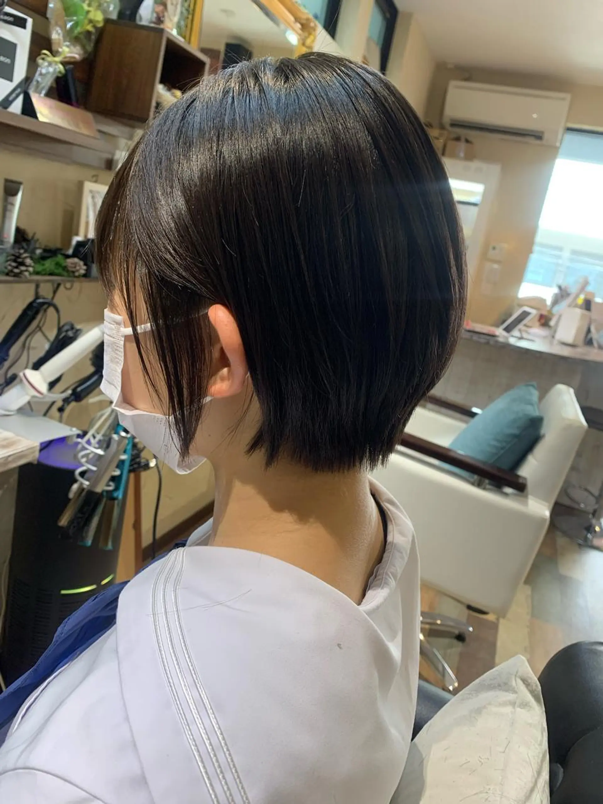 ショート カット 林 友美のヘアスタイル