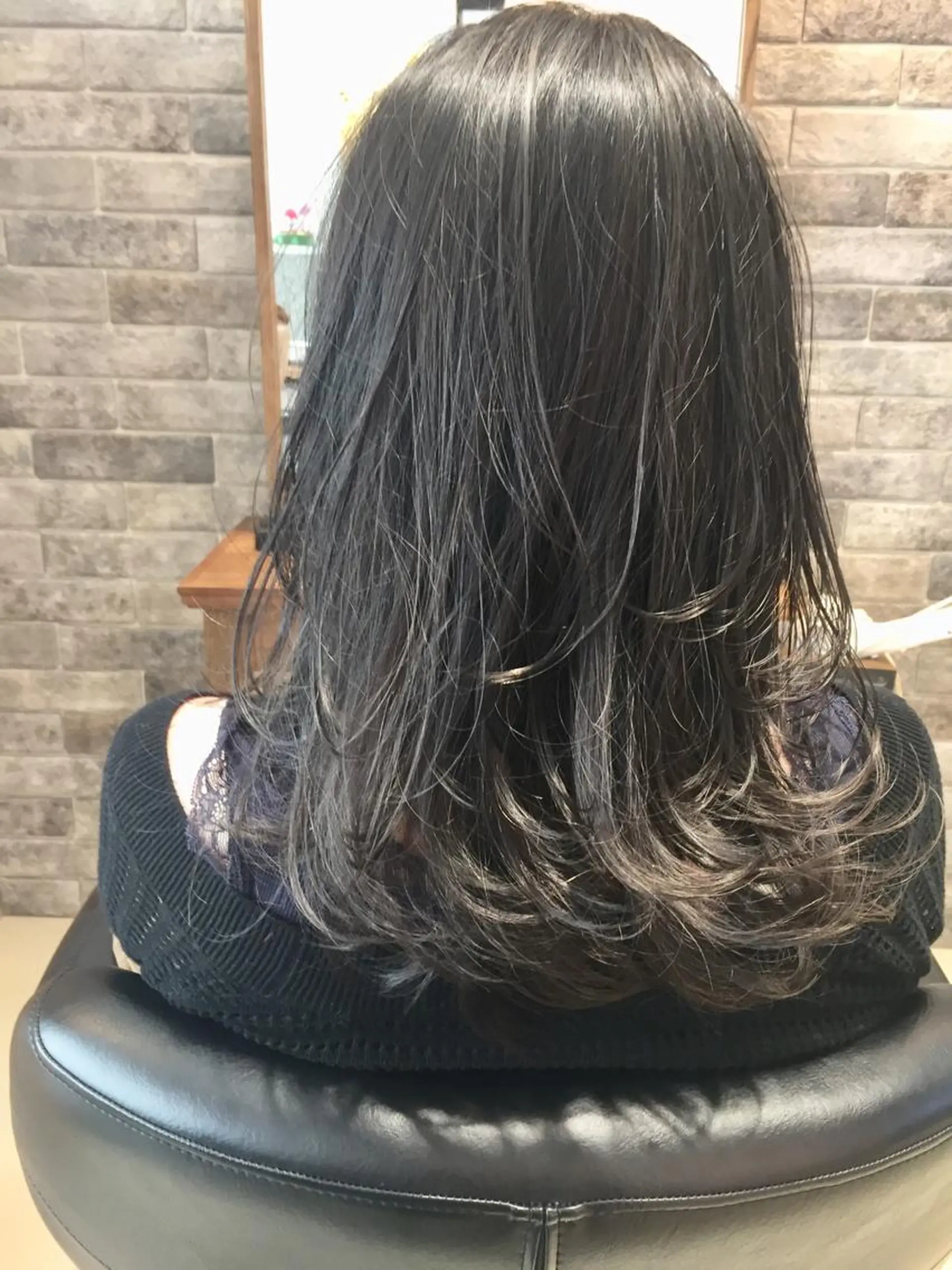 ミディアム ハイライト ヘアカラー トリートメント 所渉/韓国レイヤー /ウルフカットのヘアスタイル