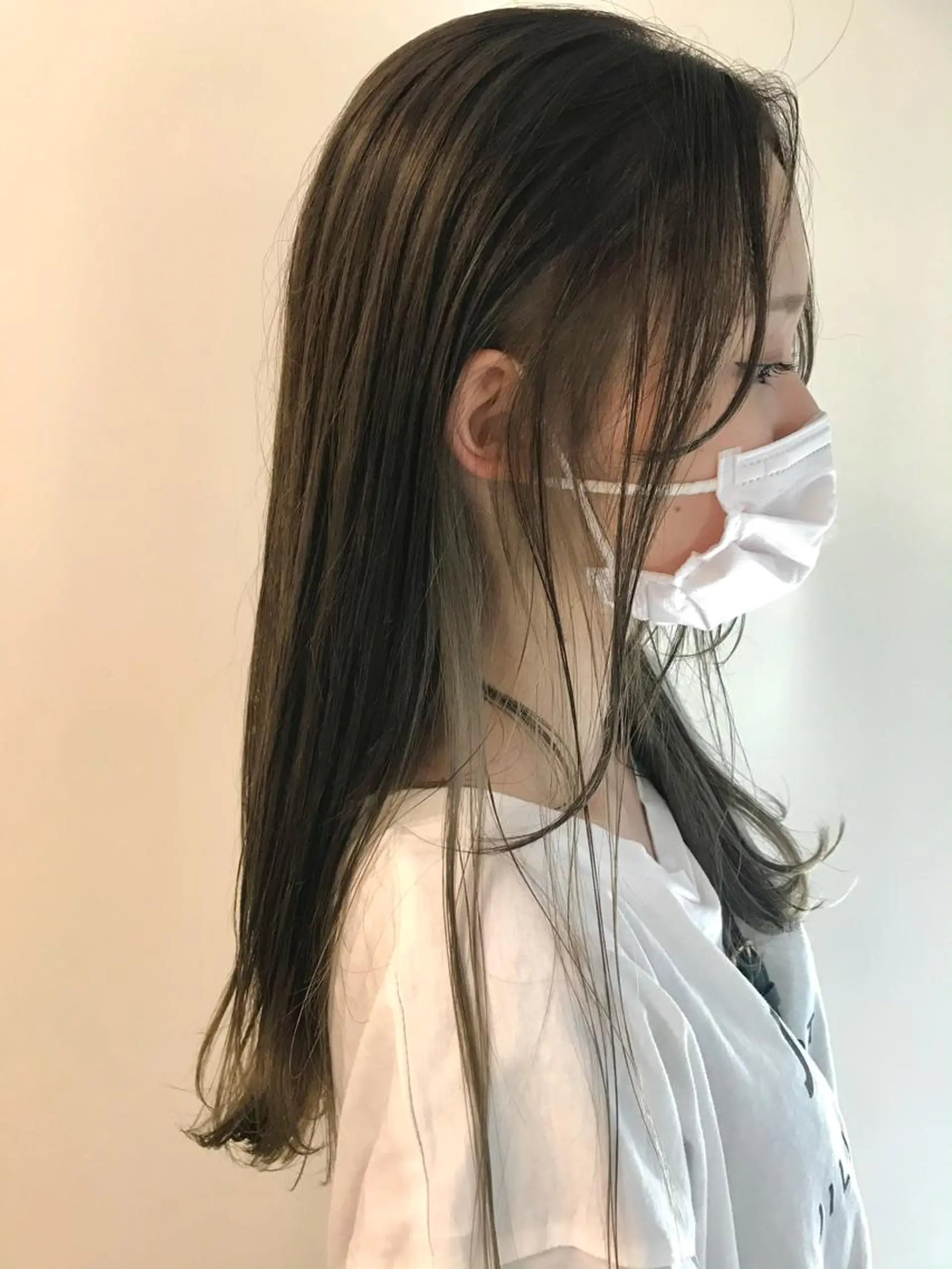 セミロング 艶髪カラー& トリートメント　松村のヘアスタイル