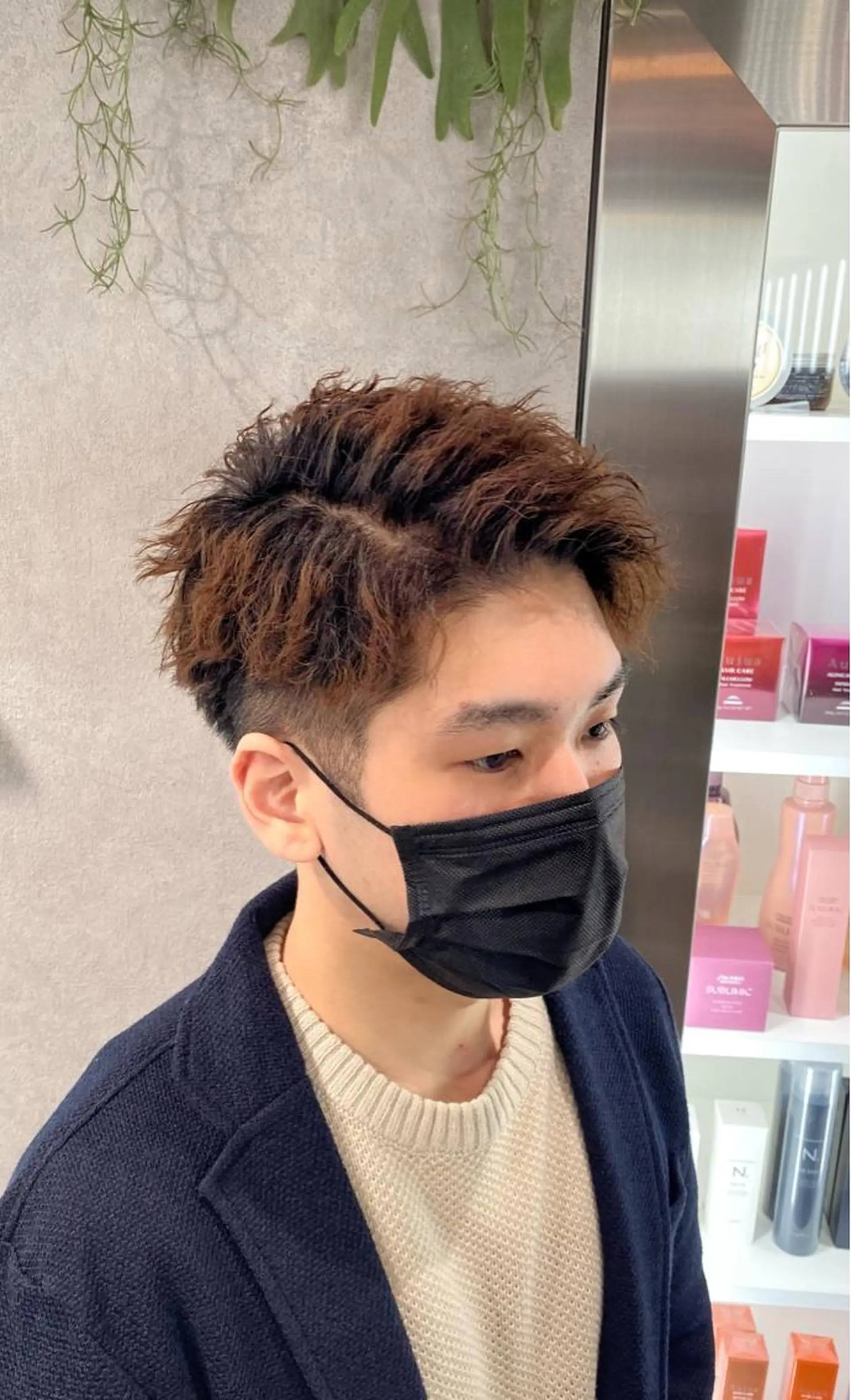 パーマ メンズ カット パーマ お洒落カジュアル🍃 まなとのヘアスタイル