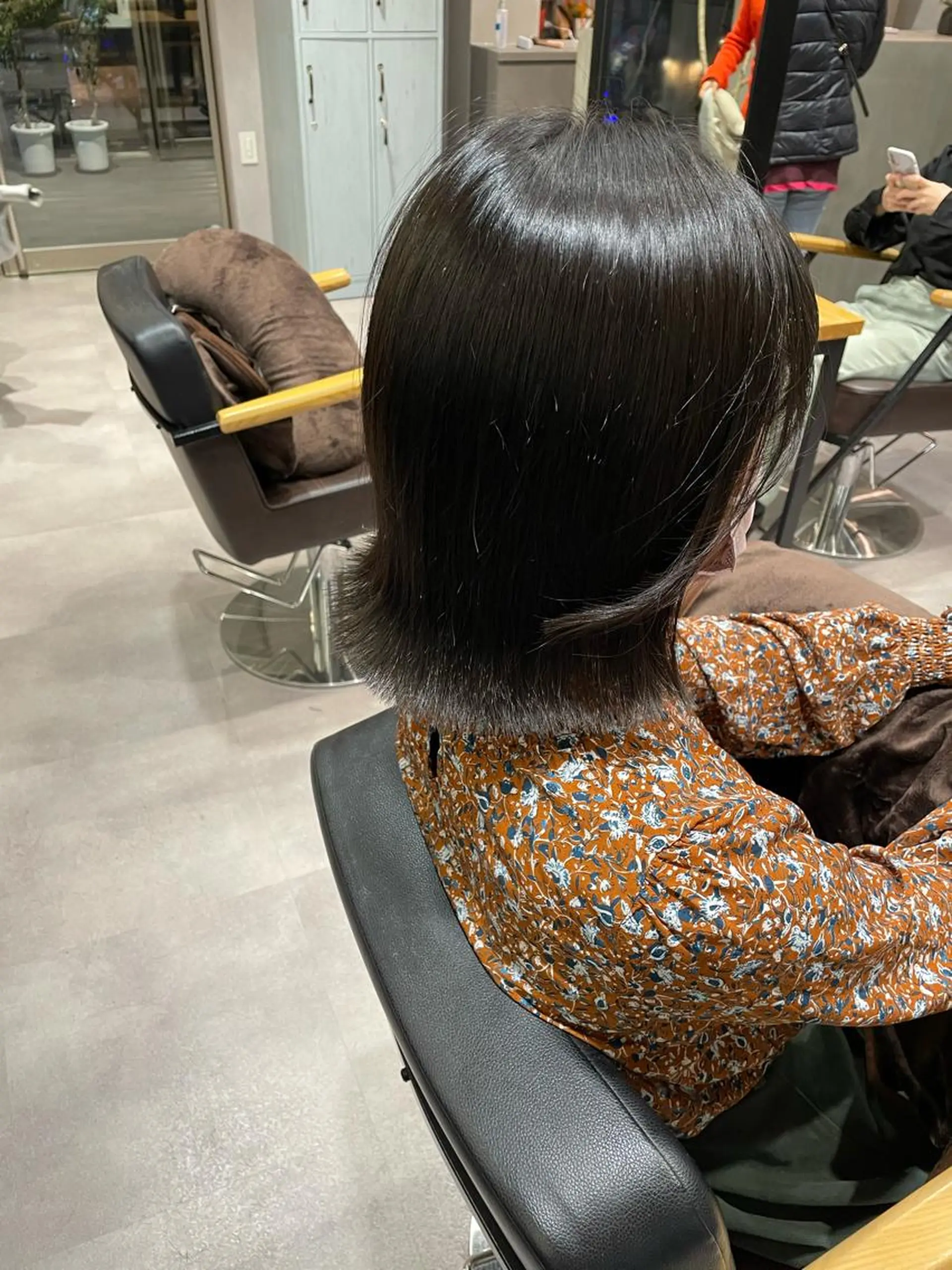 ミディアム 韓国風/オシャレ /縮毛矯正/滝口琴未のヘアスタイル