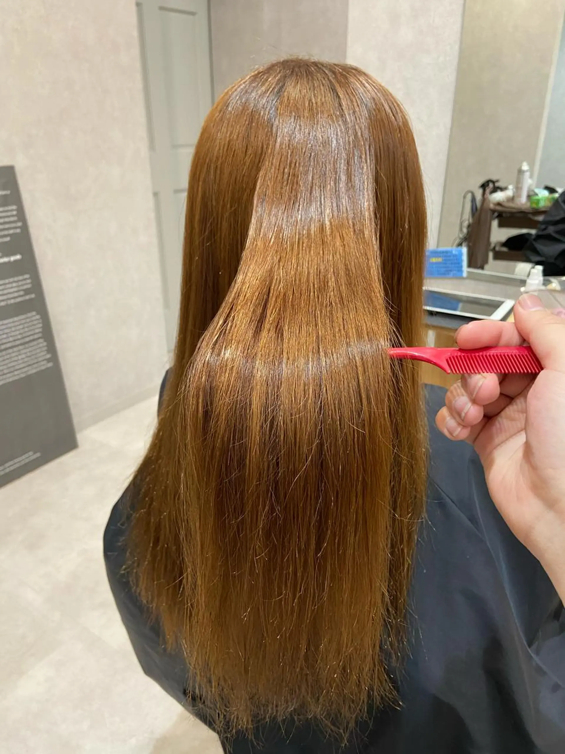 ロング 髪質改善 トリートメント ヘアカラー トリートメント TECHRISE刈谷所属・田中 大貴のヘアスタイル