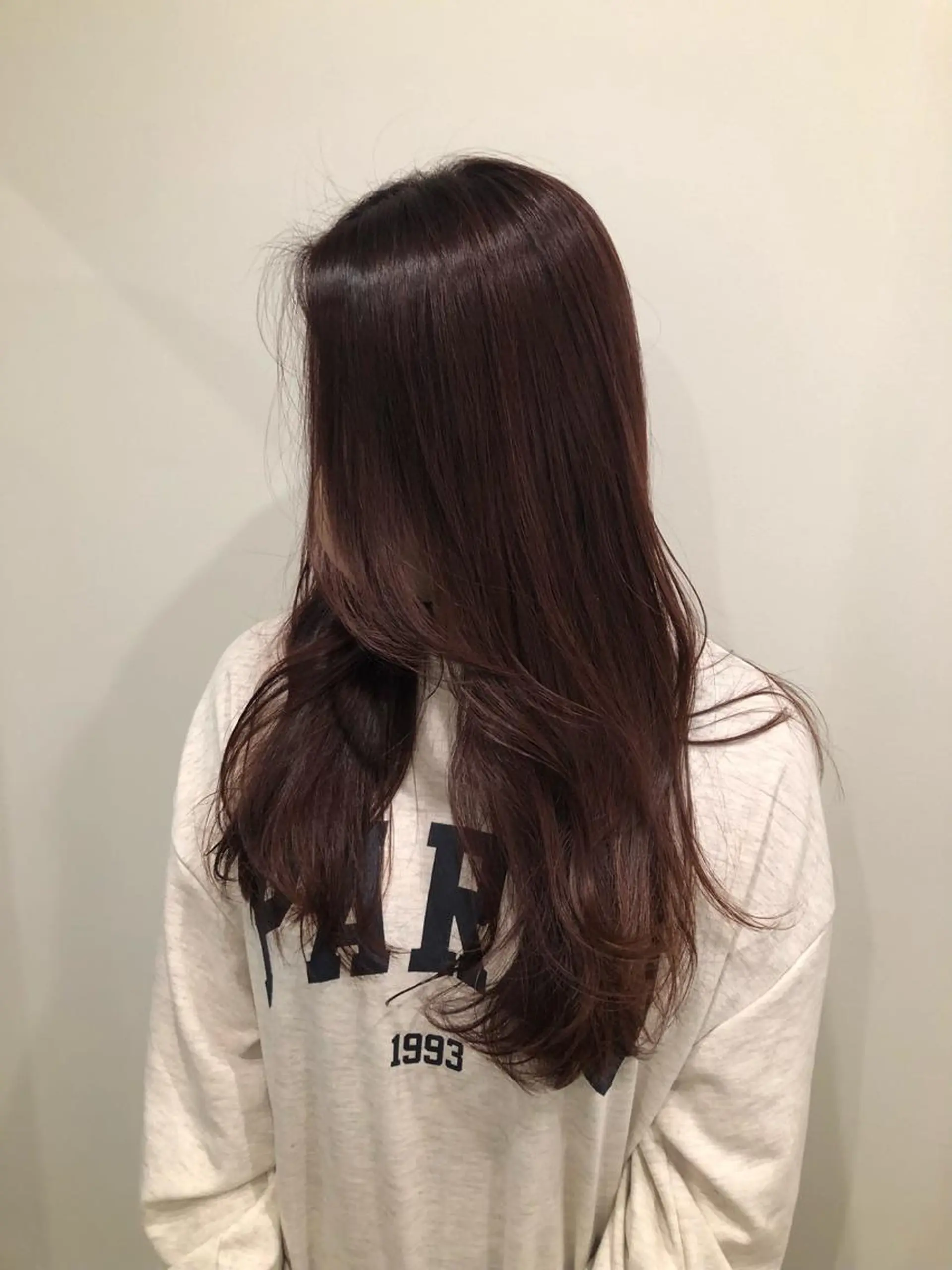 セミロング カラー ベージュカラー ピンクカラー ピンクベージュ ニュアンスカラー🫧 加納のヘアスタイル