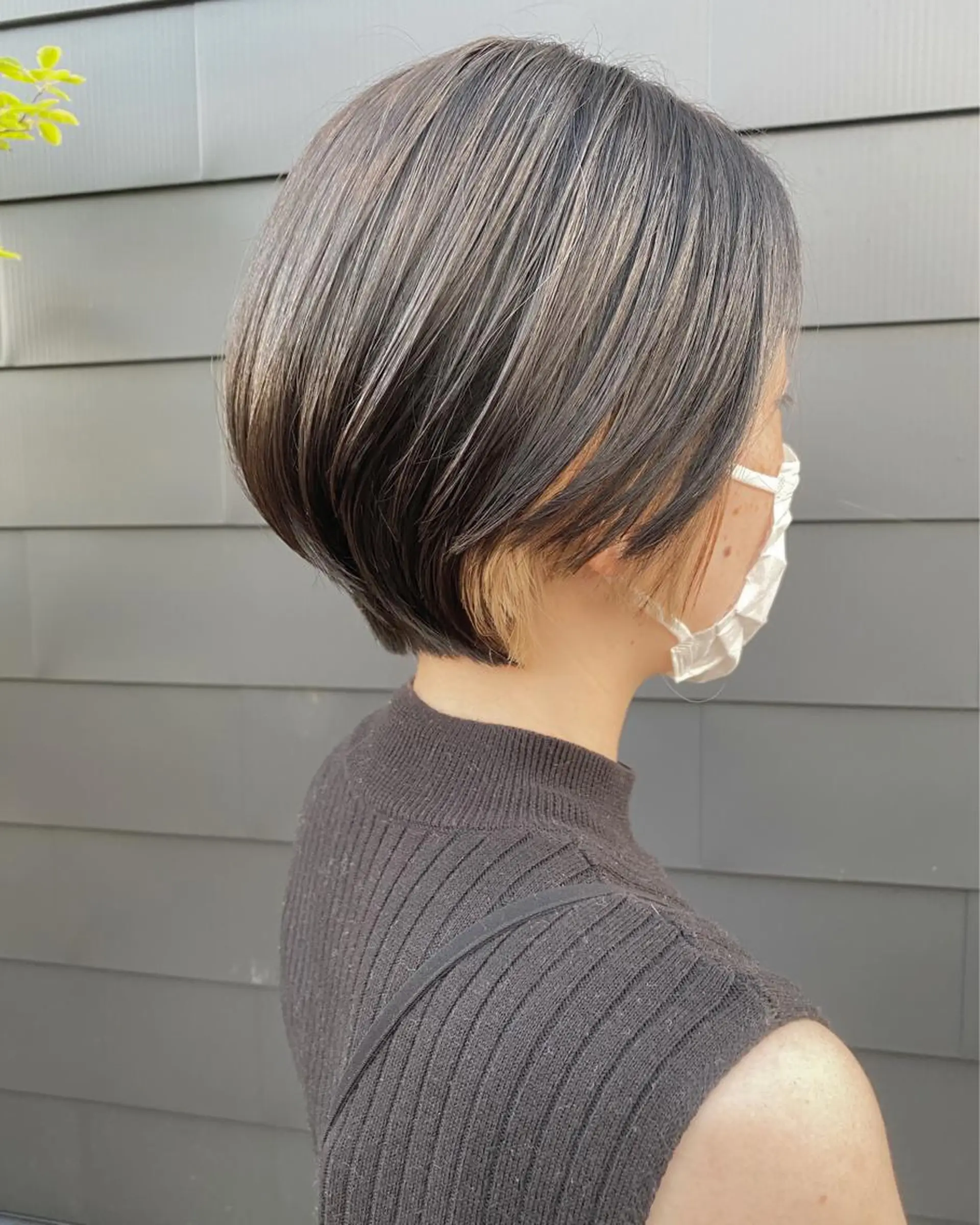 ショート ショートボブ ボブ ショートヘア 小顔カット アクイールグラッセ 滝村鈴夏のヘアスタイル