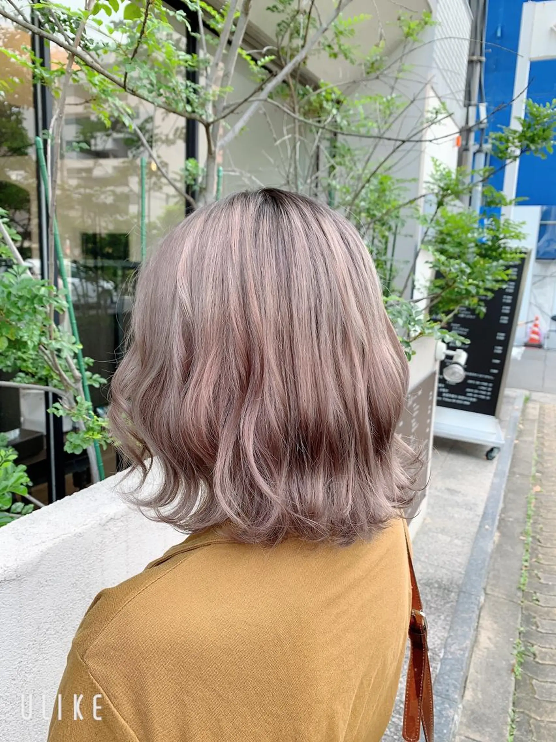 ミディアム 西村 弘輝 パーマ/艶髪カラーのヘアスタイル