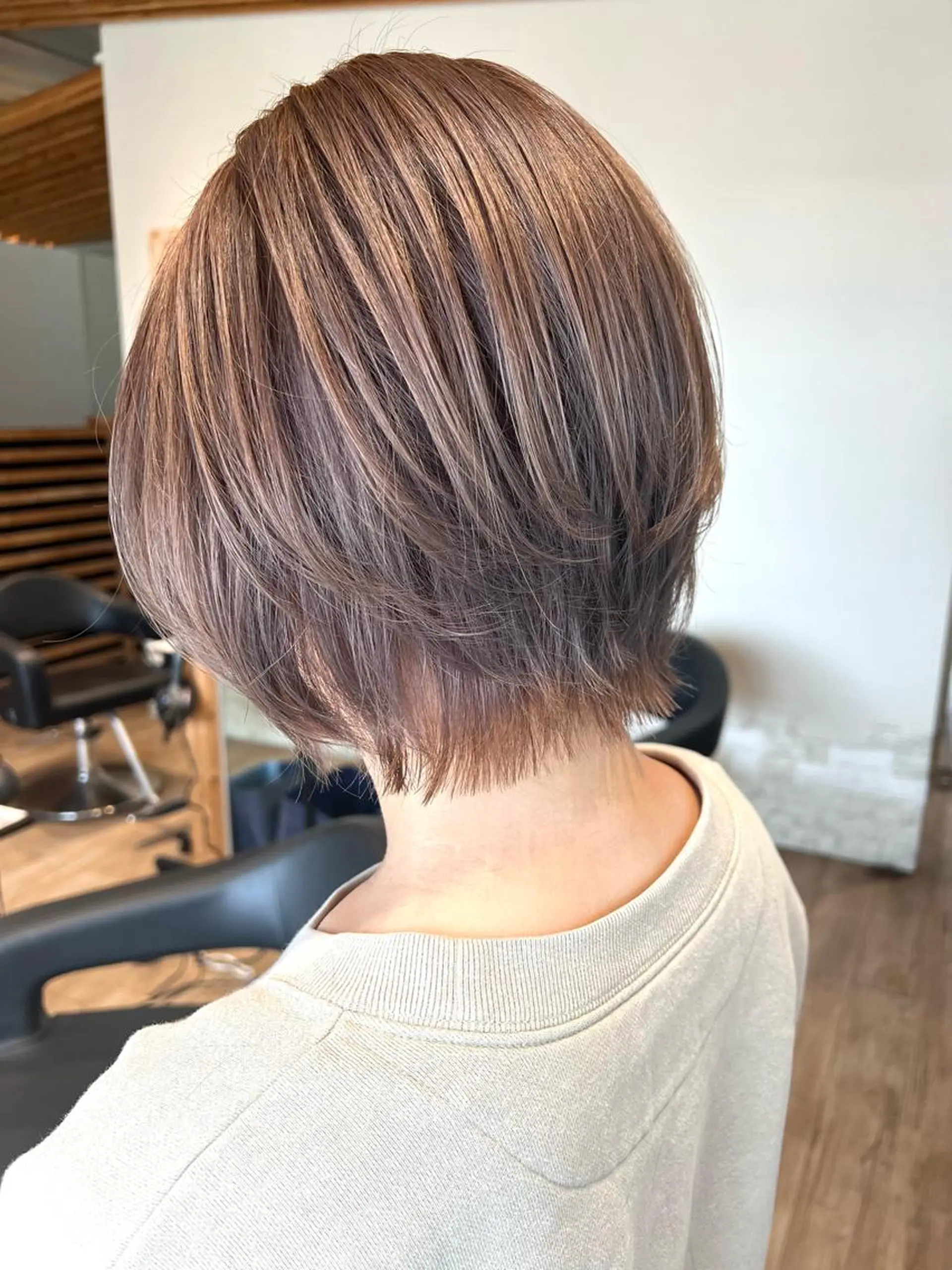 カラー ヘアカラー 早川 真幸のヘアスタイル