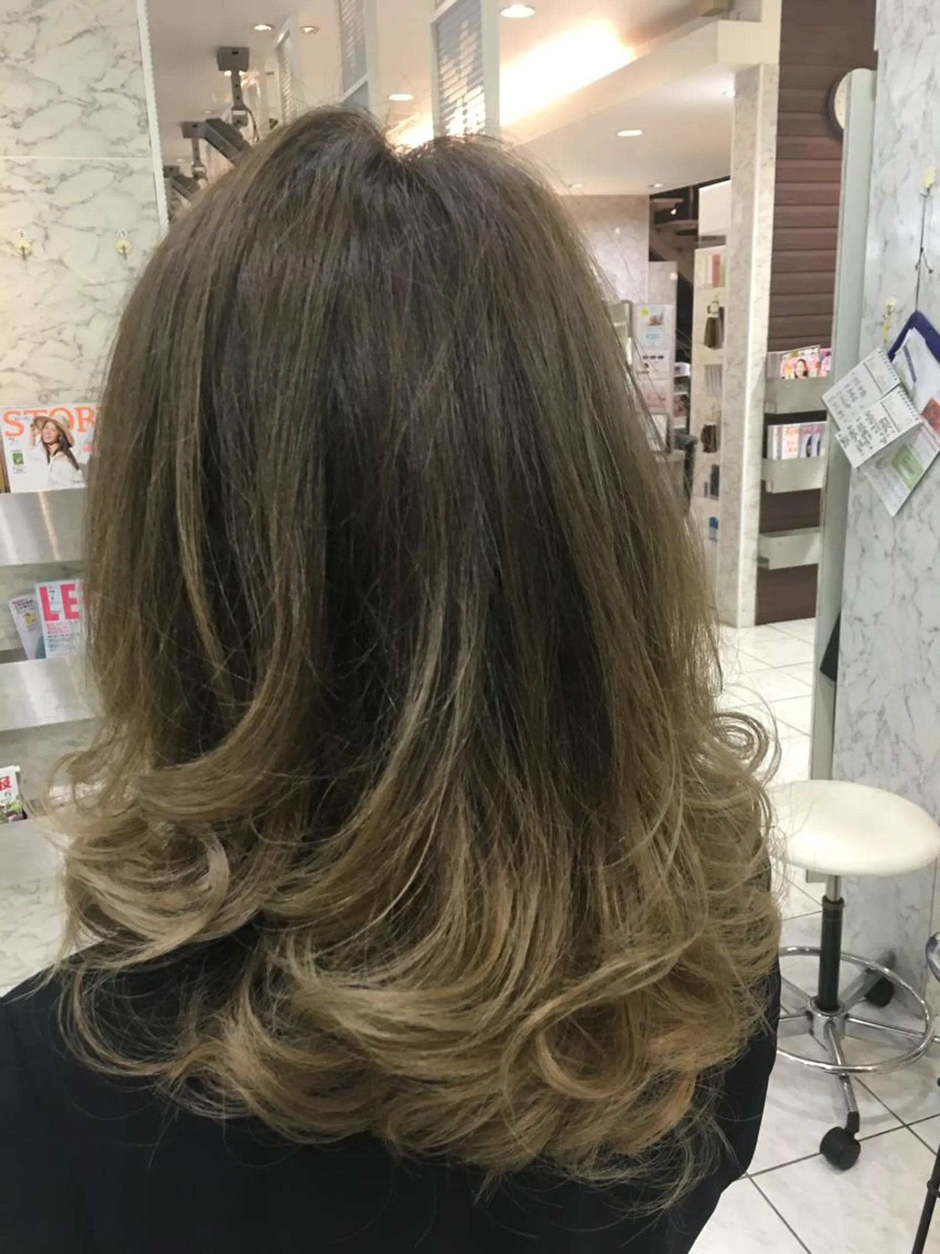 カラー アッシュ グラデーションカラー 落合孝臣/新潟駅南 /髪質改善のヘアスタイル