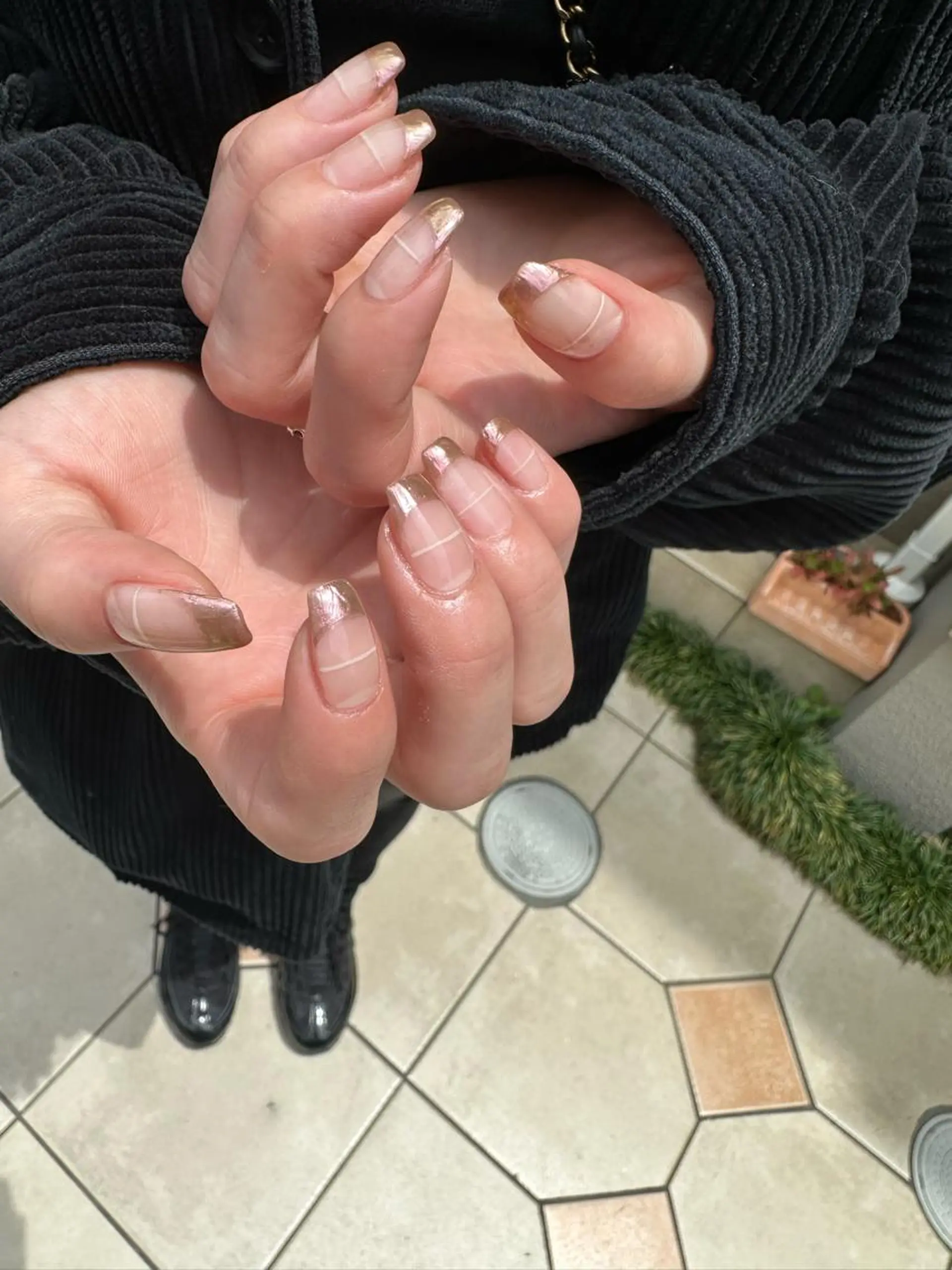 ロング カラー ヘアアレンジ キッズ ネイル マツエク・マツパ アイブロウ 福田 加奈のネイルデザイン