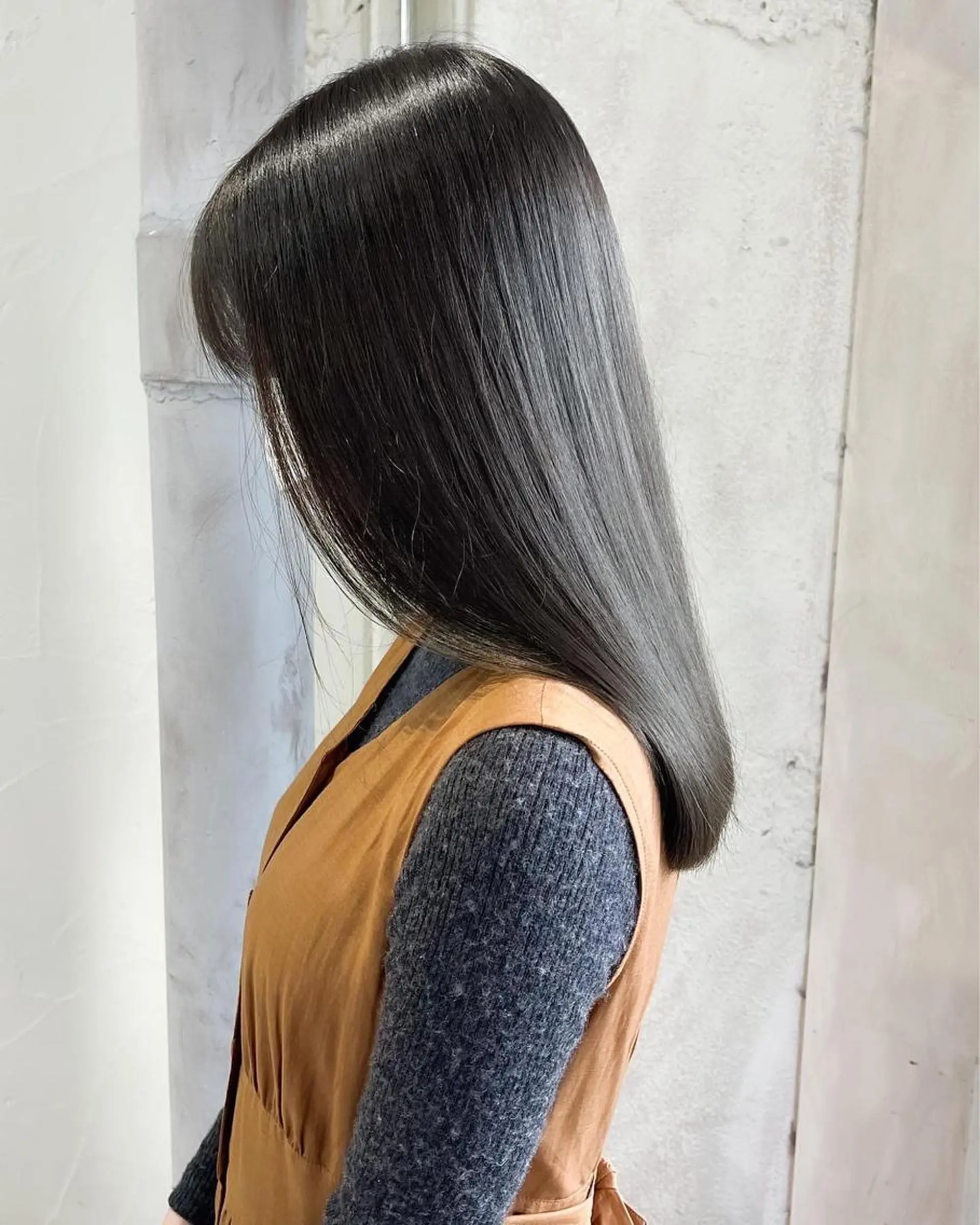 カラー ヘアカラー ✨ブリーチなしカラー ×髪質改善✨松村 潤のヘアスタイル