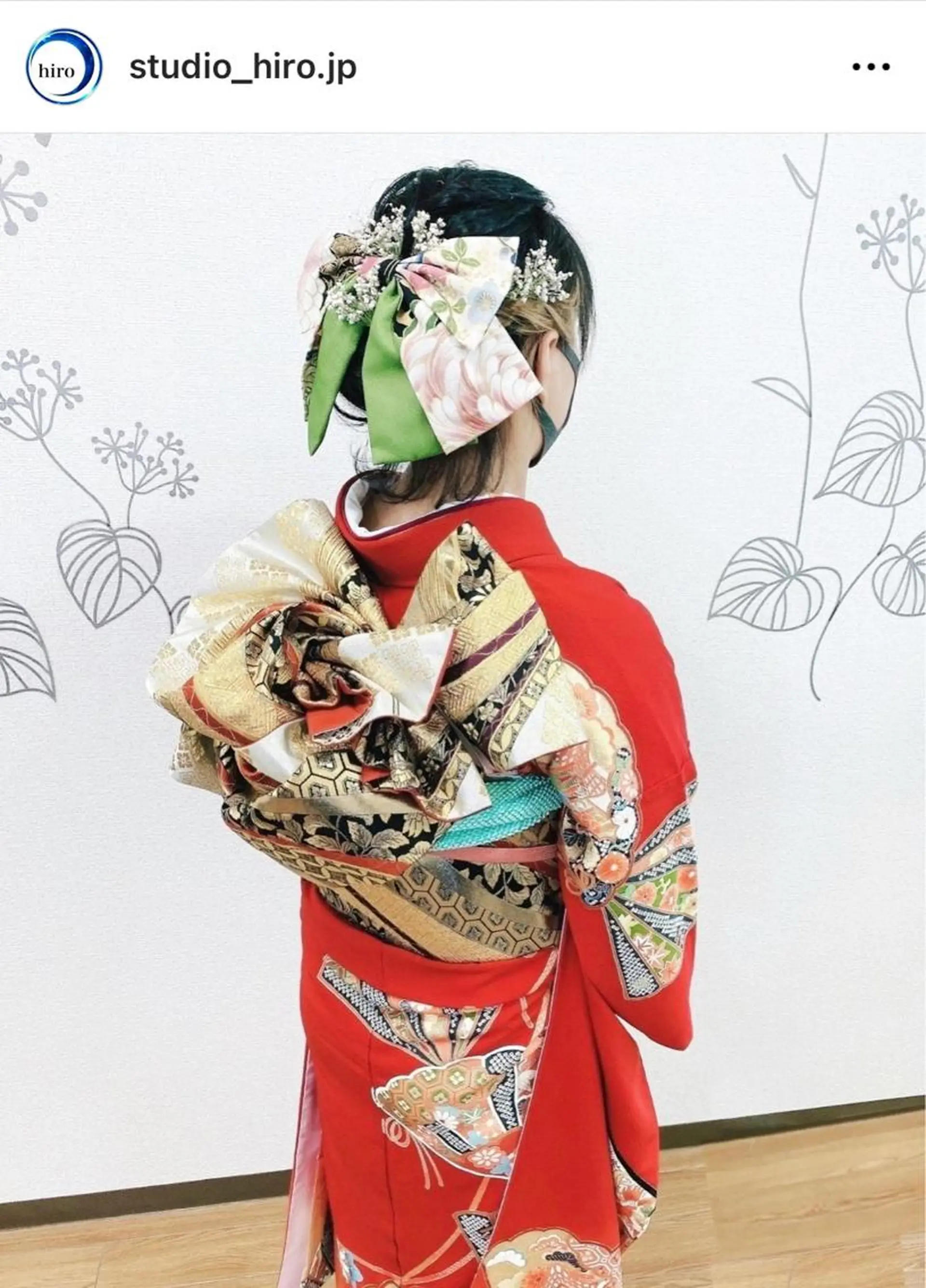 ミディアム 京都.祇園セットサロン:スタジオ ヒロ【Studio hiro】所属・ヒロ(hiro) •スタジオヒロのヘアスタイル