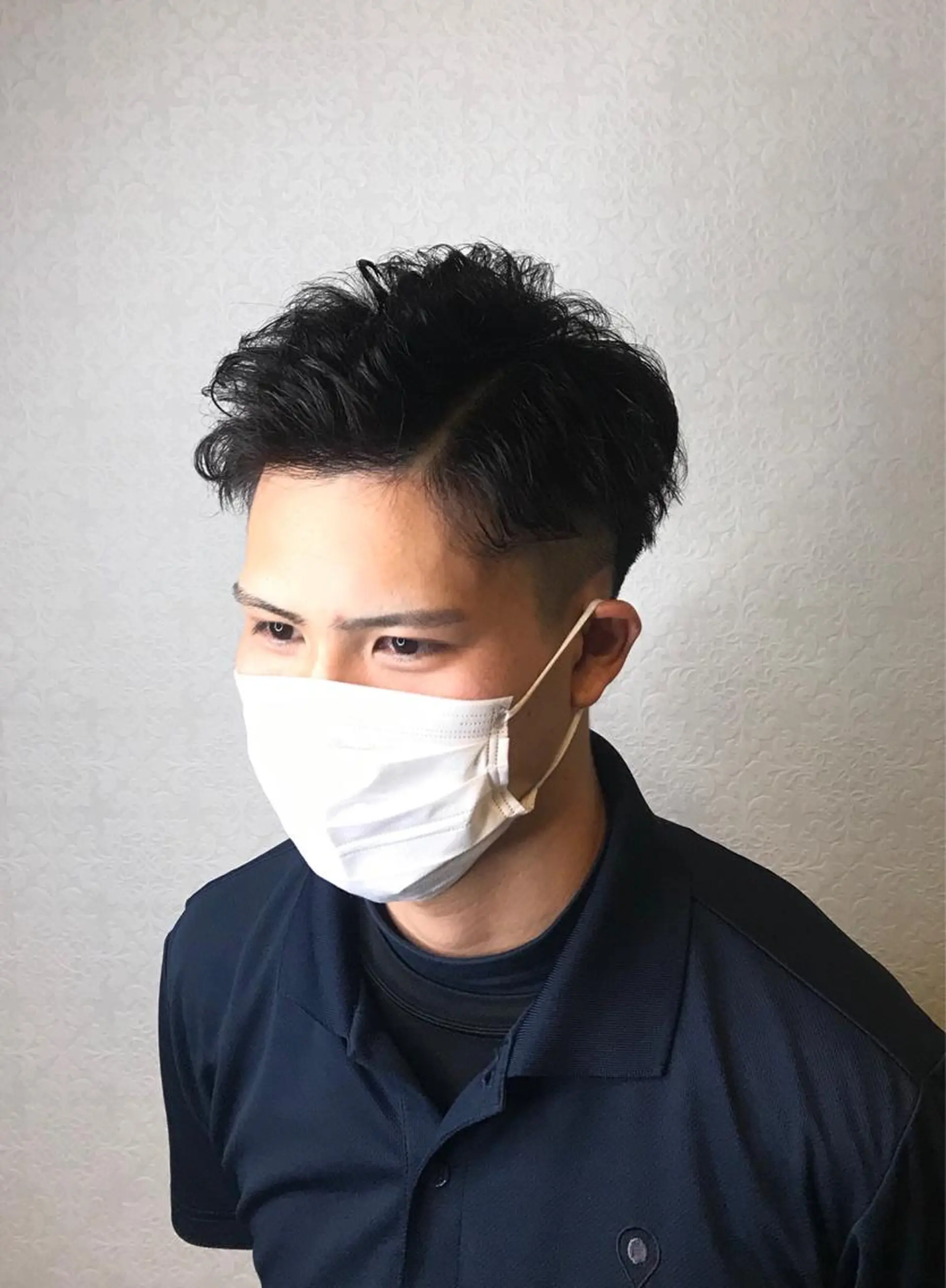 ショート メンズ メンズパーマ カット パーマ トリートメント 豊田 恭平のヘアスタイル