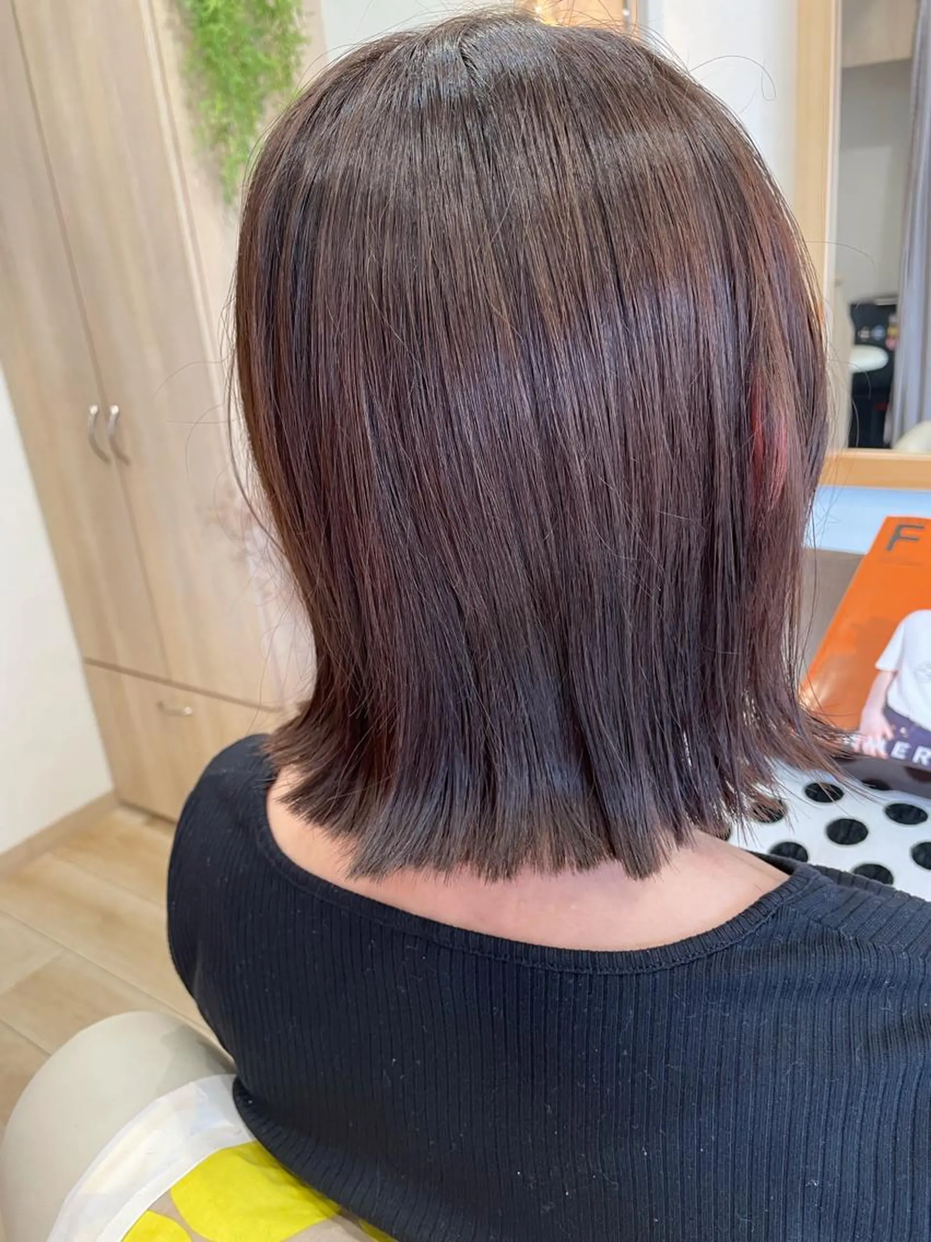 ミディアム カラー sheep tree(シープツリー)所属・髪質改善/リラク/ ノザキジュンイチのヘアスタイル