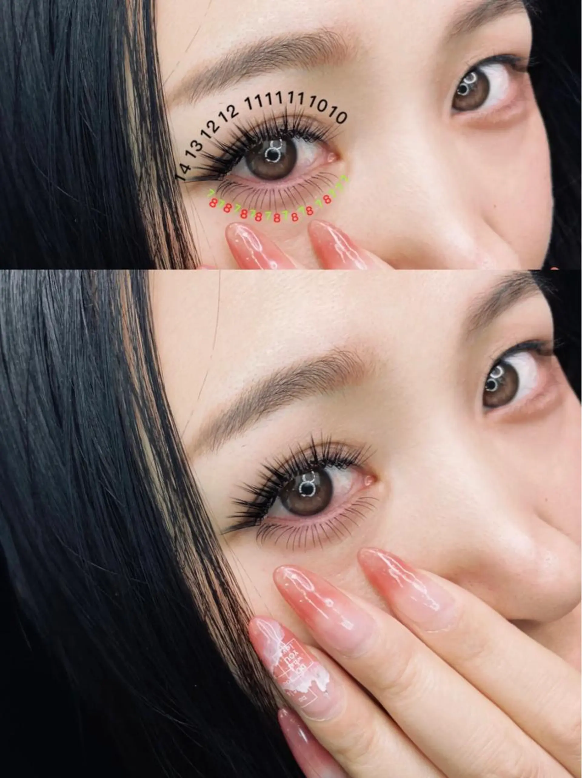 マツエク・マツパ Lカール kico.coサロン 池袋ニ丁目店のマツエク・マツパデザイン