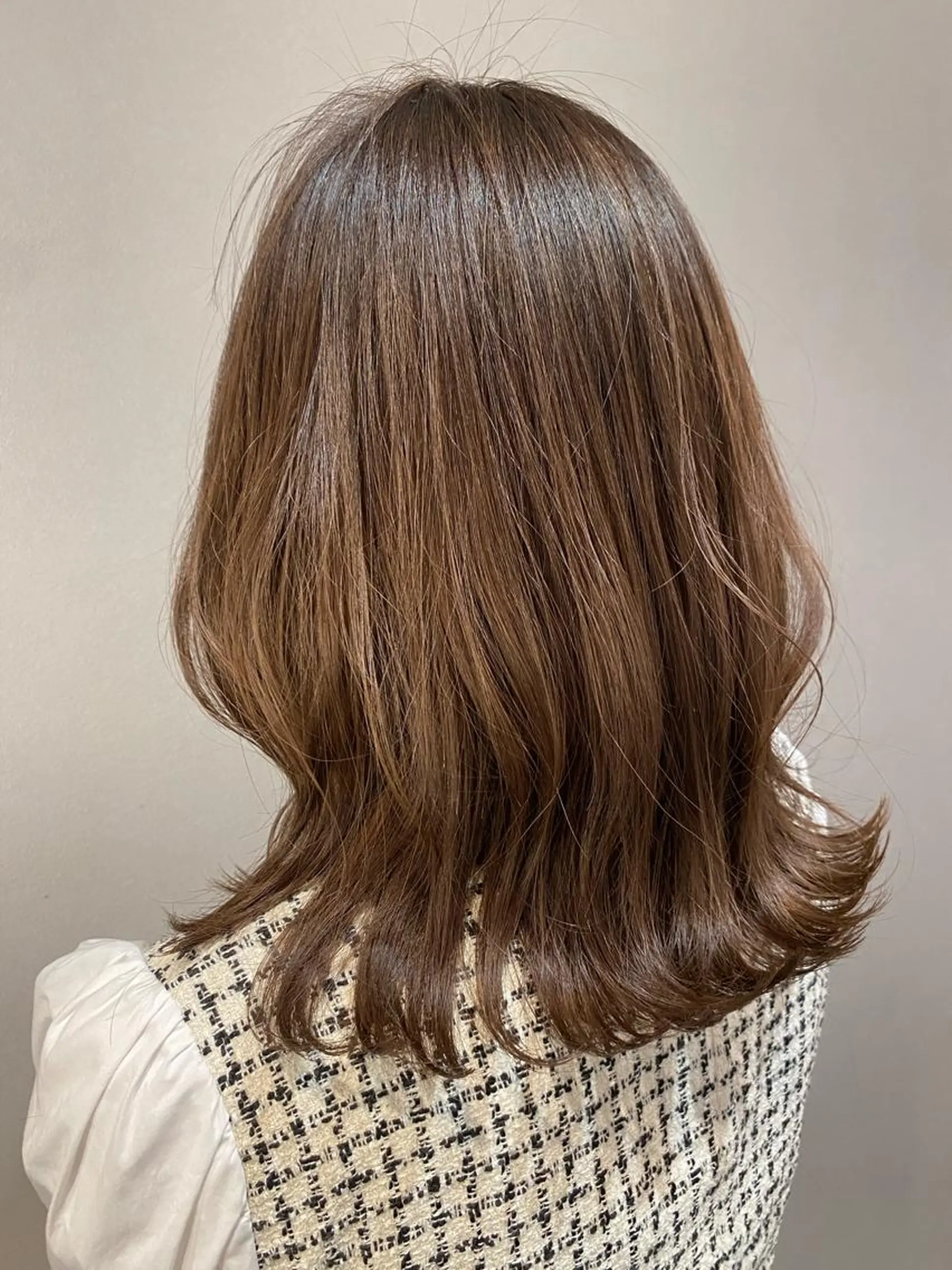 ミディアム くびれヘア unopulir   茶屋町店所属・unopulir 景山　凌のヘアスタイル