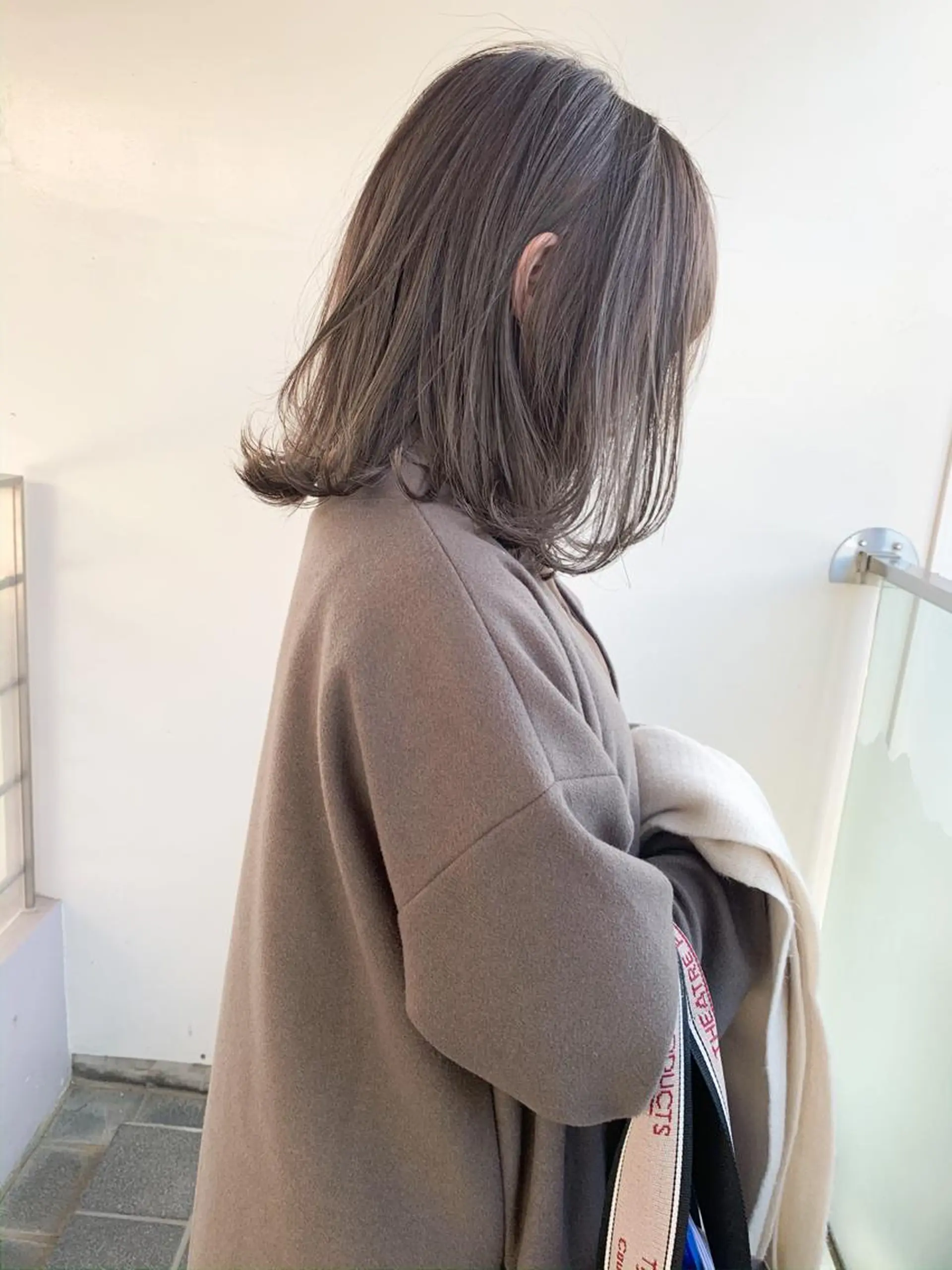 ミディアム カラー ショート/レイヤー なら石井知希のヘアスタイル