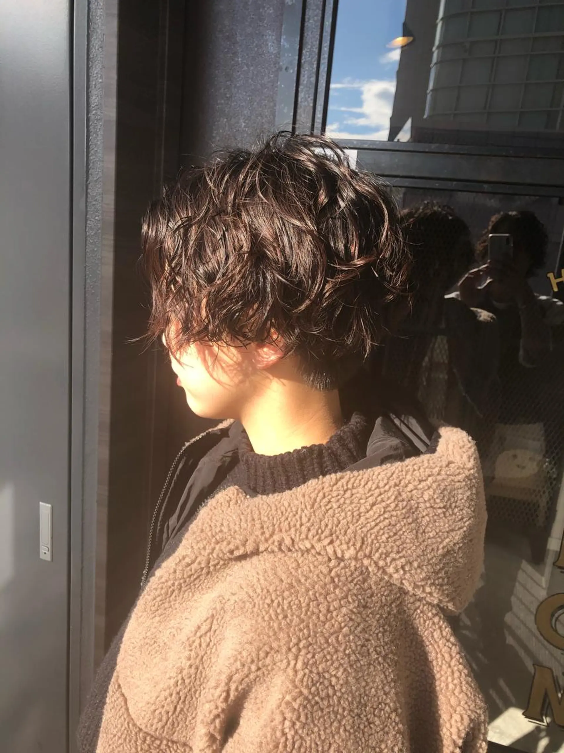 ショート パーマ 倉家 聖のヘアスタイル