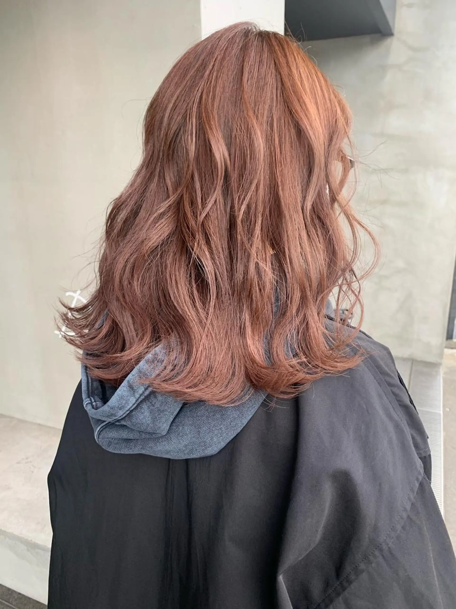 ミディアム カラー ブリーチ/アレンジ 天満/chihiroのヘアスタイル