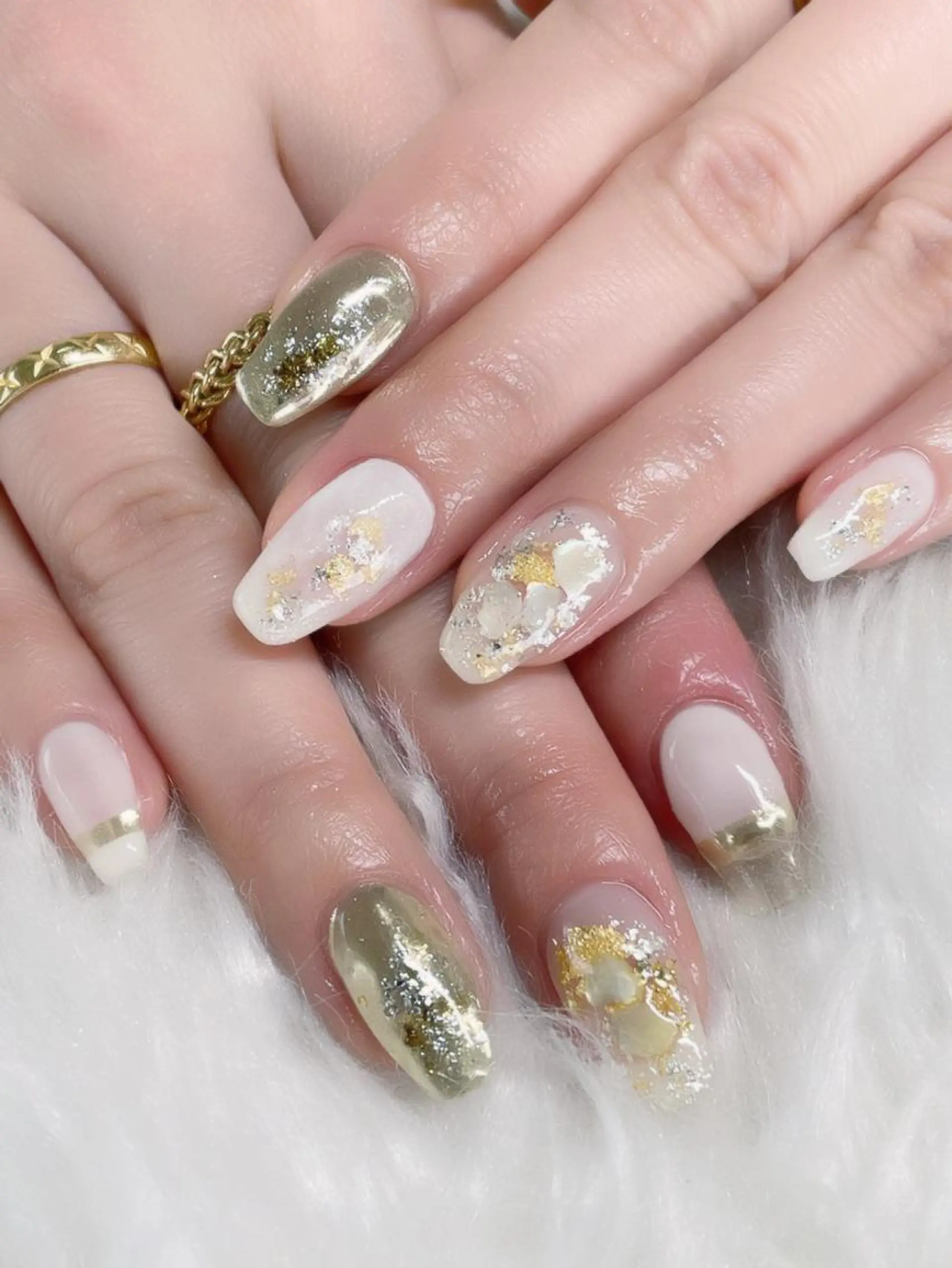 ネイル ニュアンスネイル ハンドネイル ricco risaiaのネイルデザイン