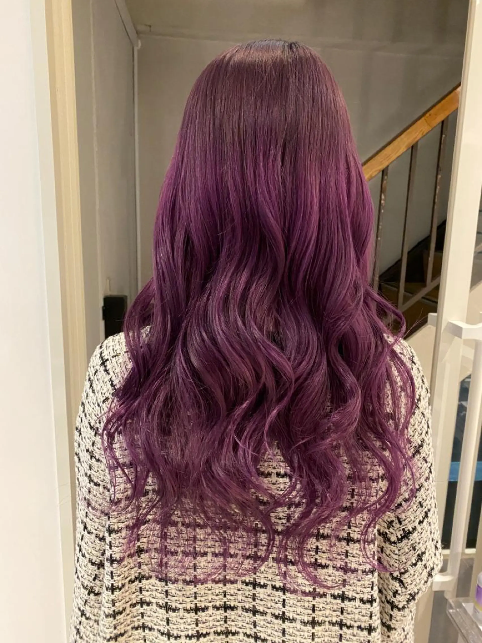 ロング カラー 🌈評価No.1🌈 艶髪カラー❌エクステのヘアスタイル